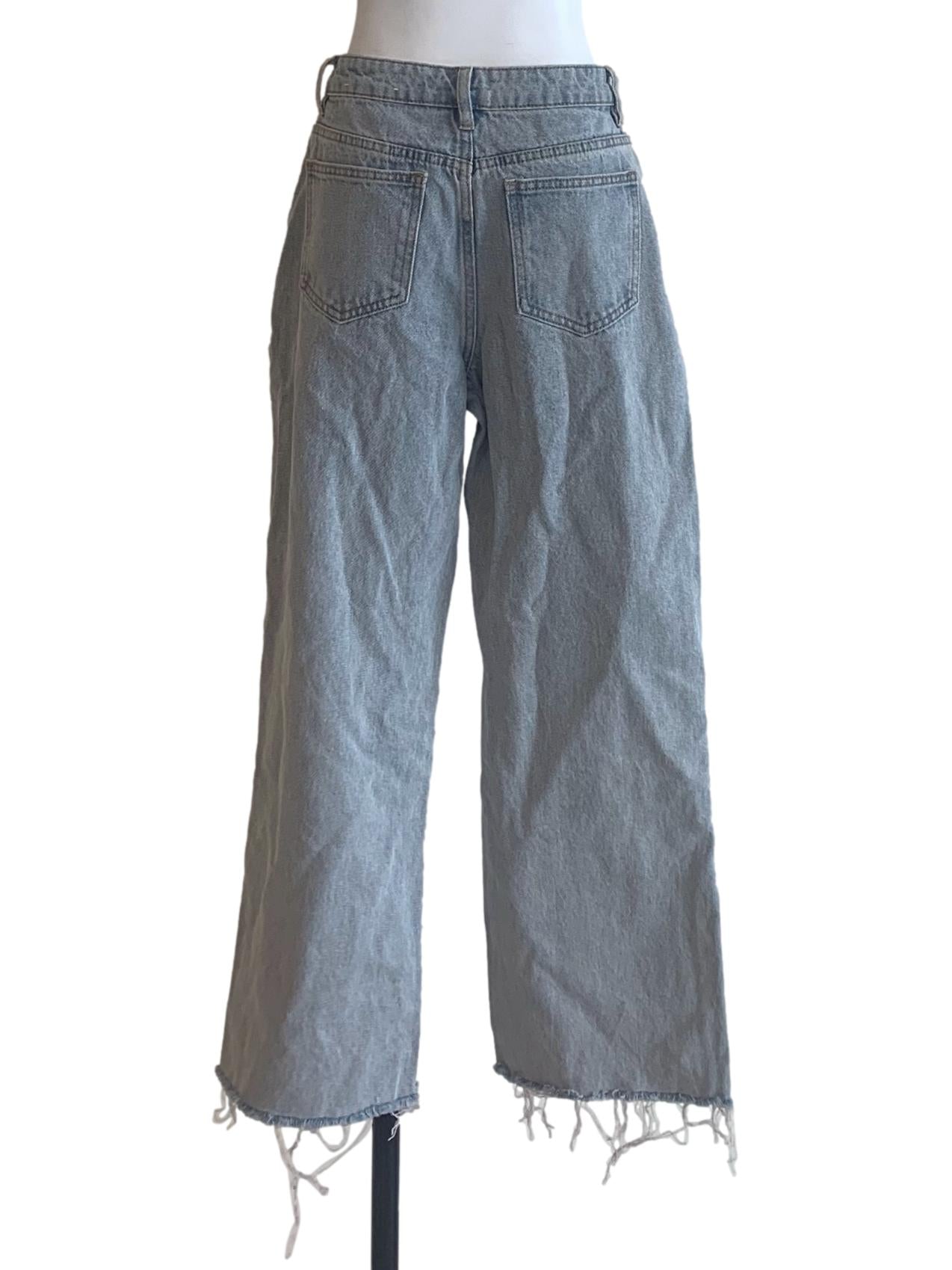 Stone Blue Straight Cut Jeans LB