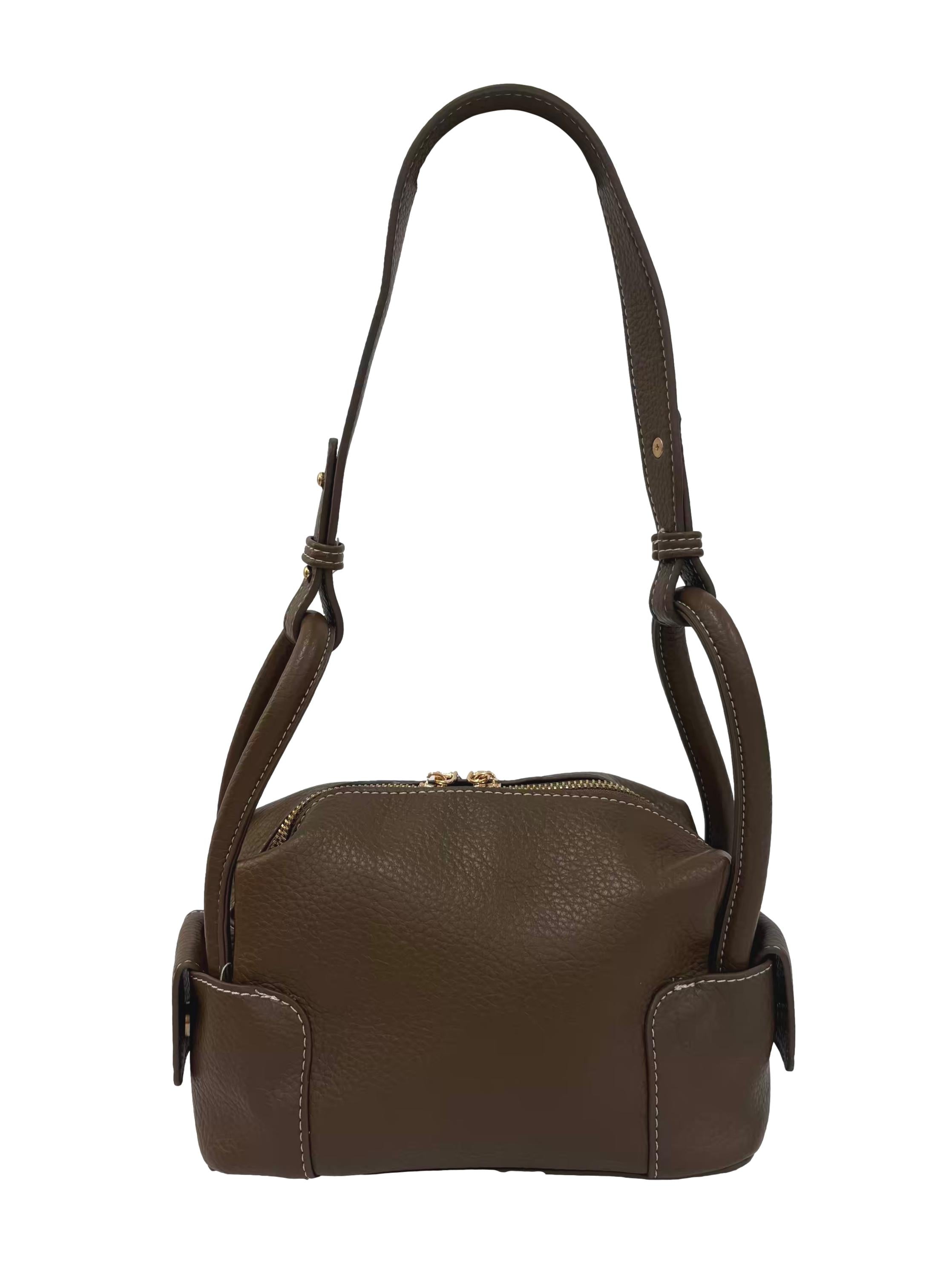 Warm Cocoa Hobo Shoulder Bag
