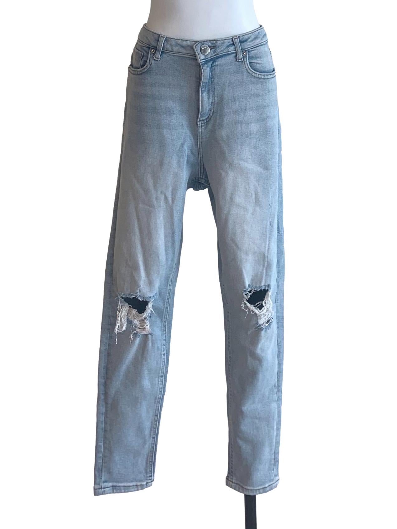 Stone Blue Skinny Jeans