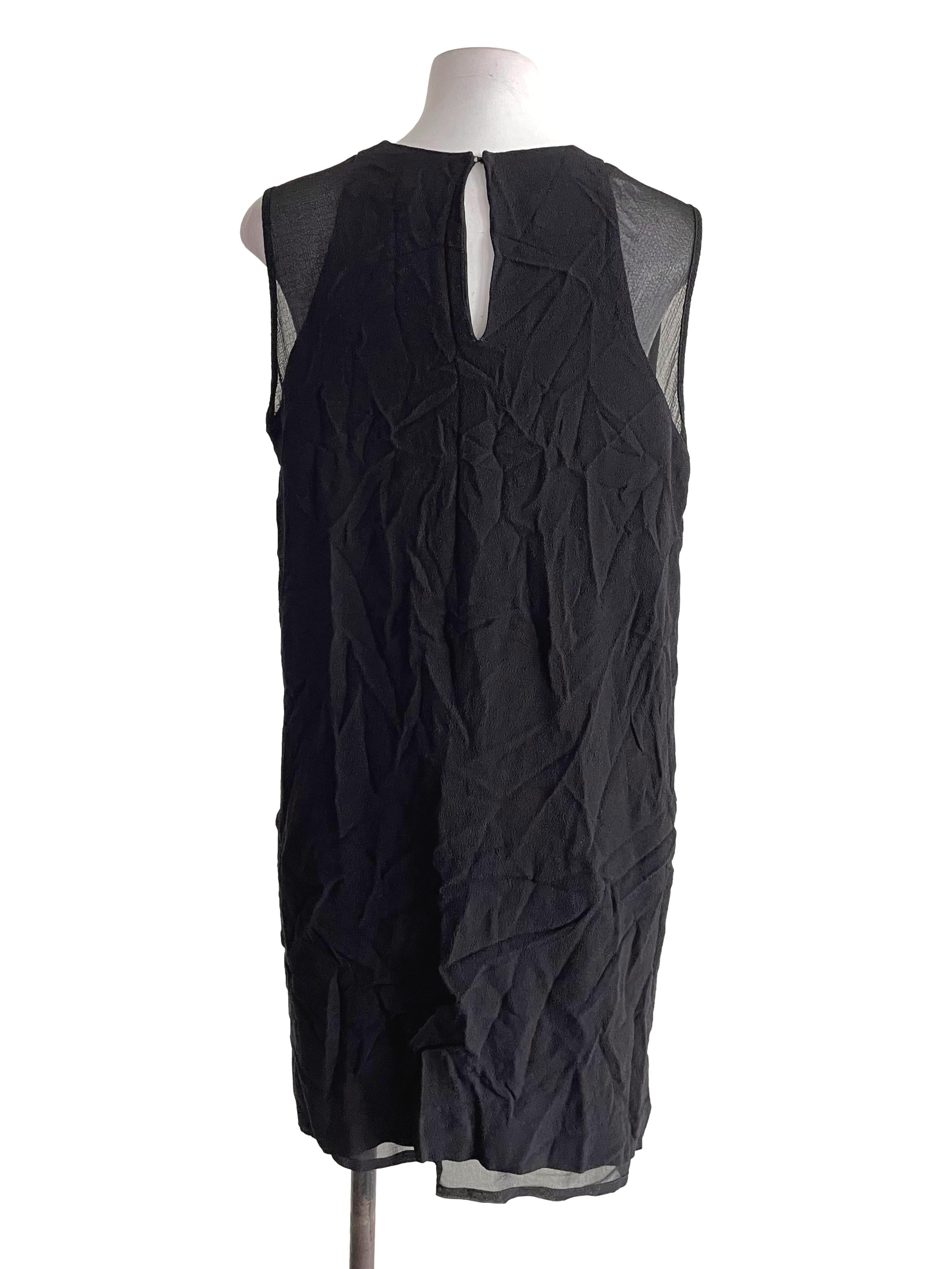 Black Sleeveless Dress