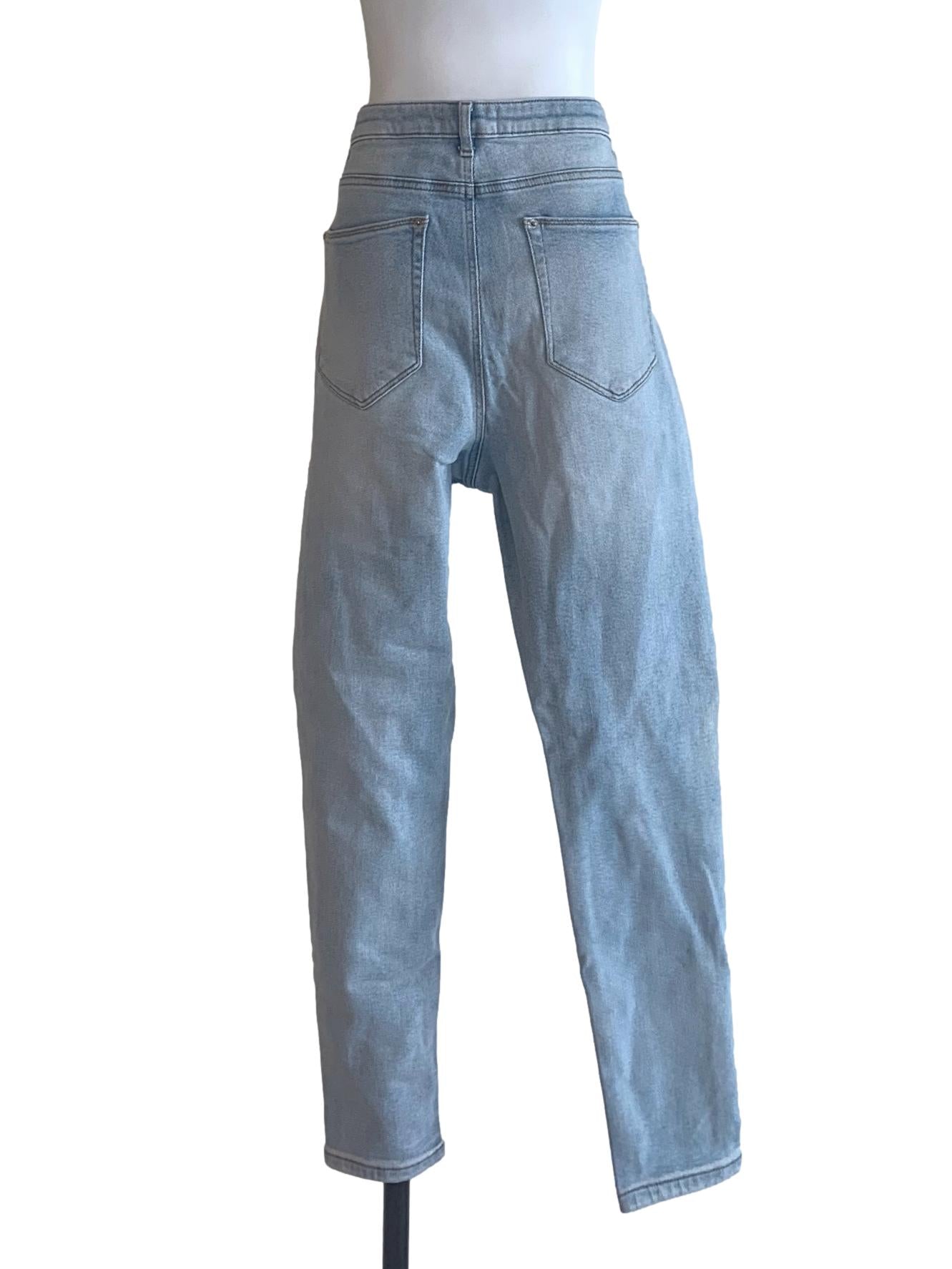 Stone Blue Skinny Jeans