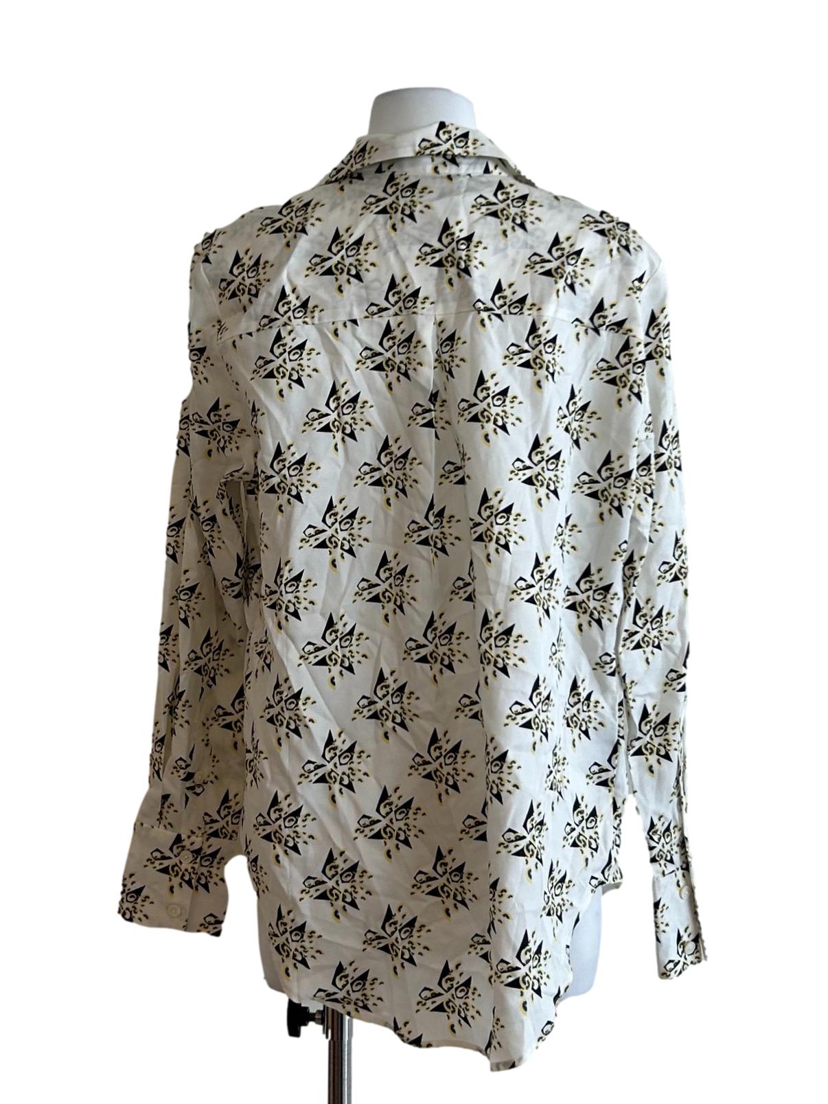 Montrieul Shirt - Button-Down Long Sleeve Blouse In Geometric Print CSN