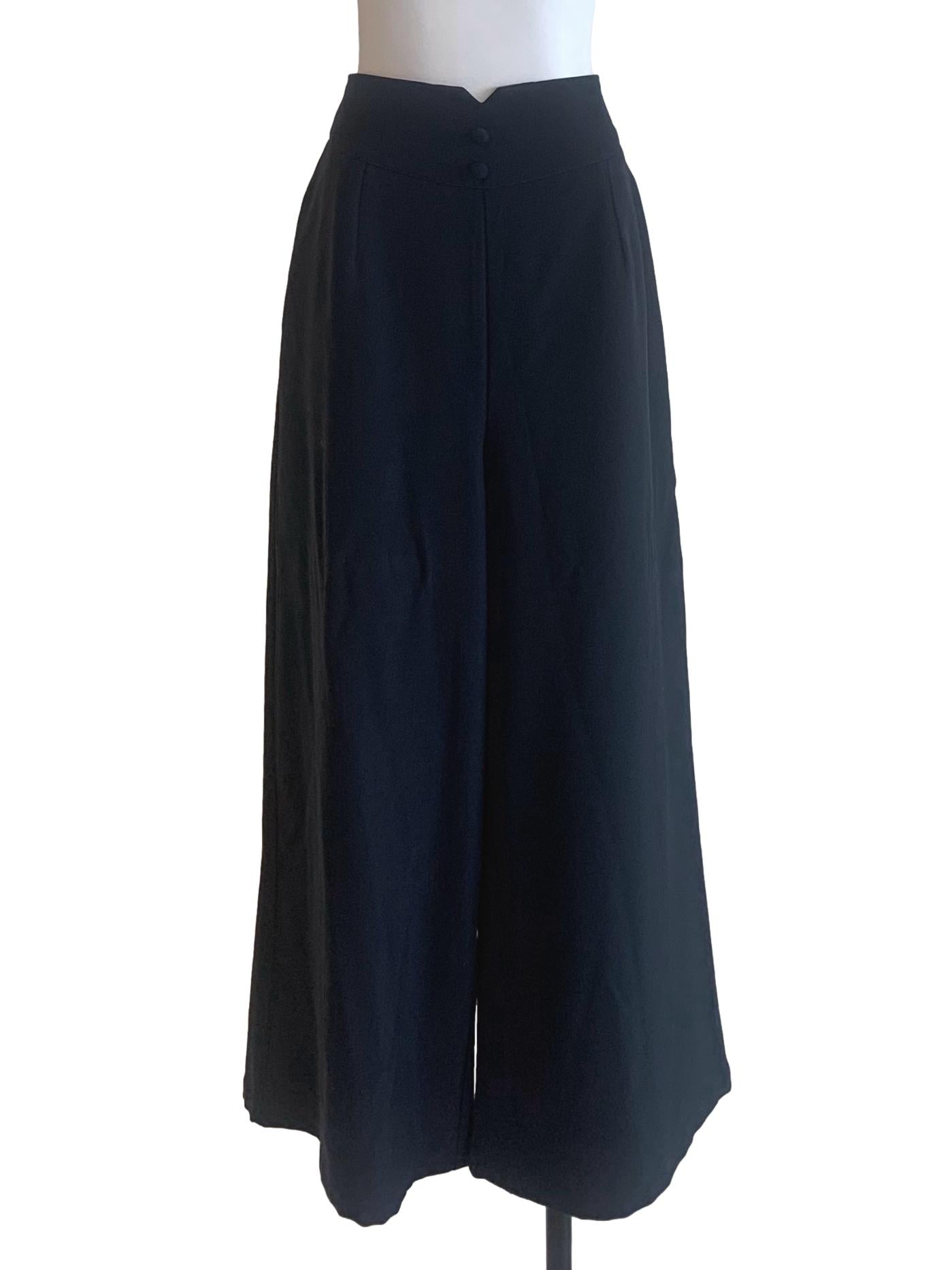 Berry Blue Wide Leg Pants