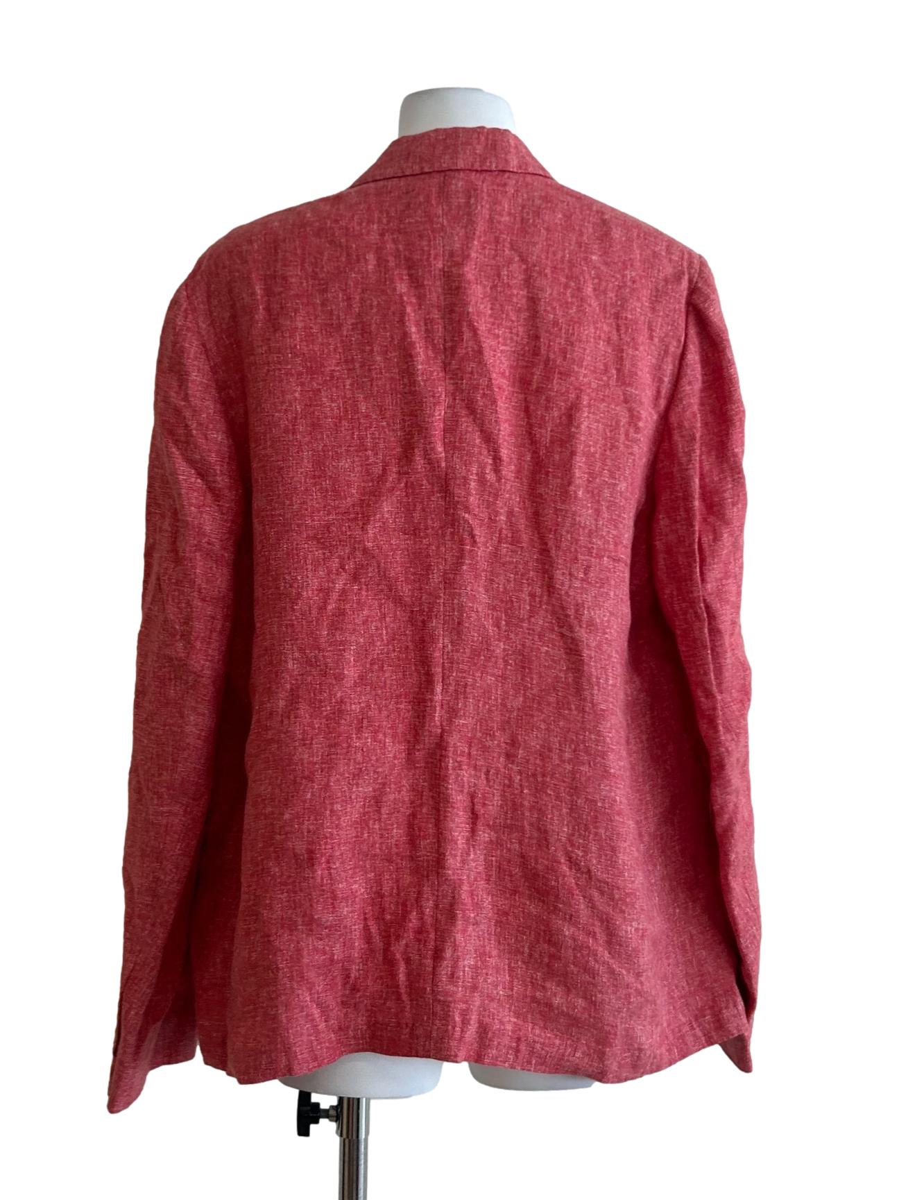 Brugg Jacket - Double Breasted Jacket In Deep Pink CSN