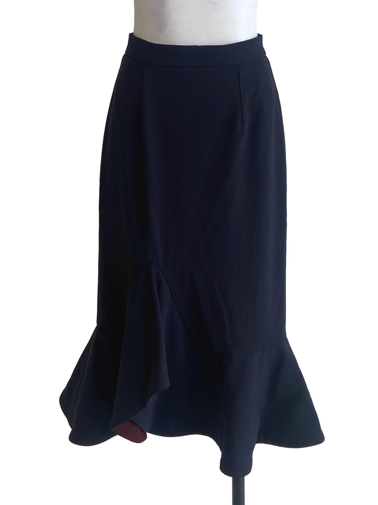 Navy Blue Mermaid Skirt