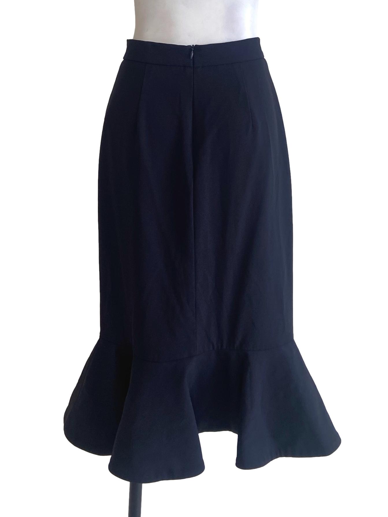 Navy Blue Mermaid Skirt
