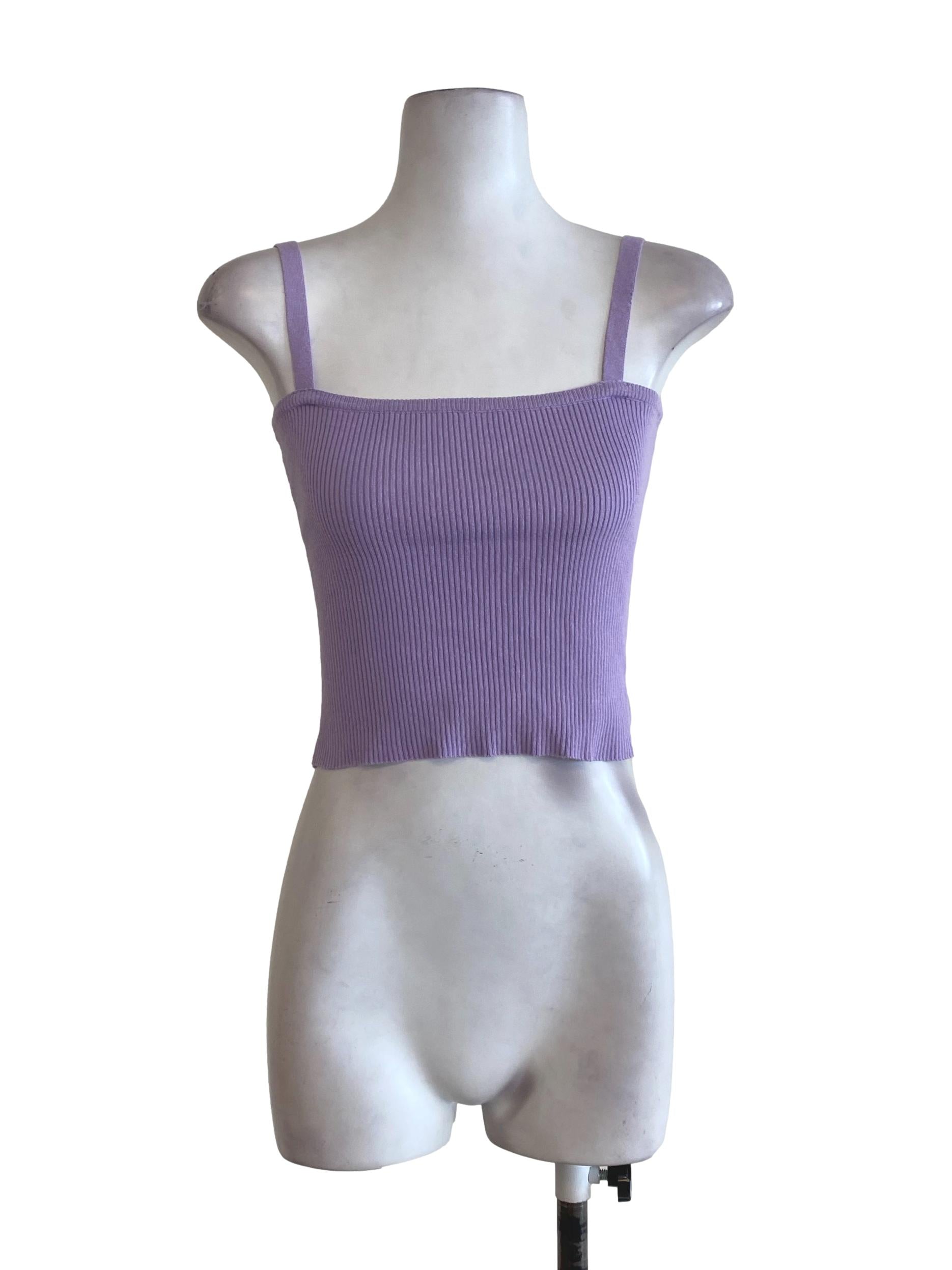 Purple Knit Top