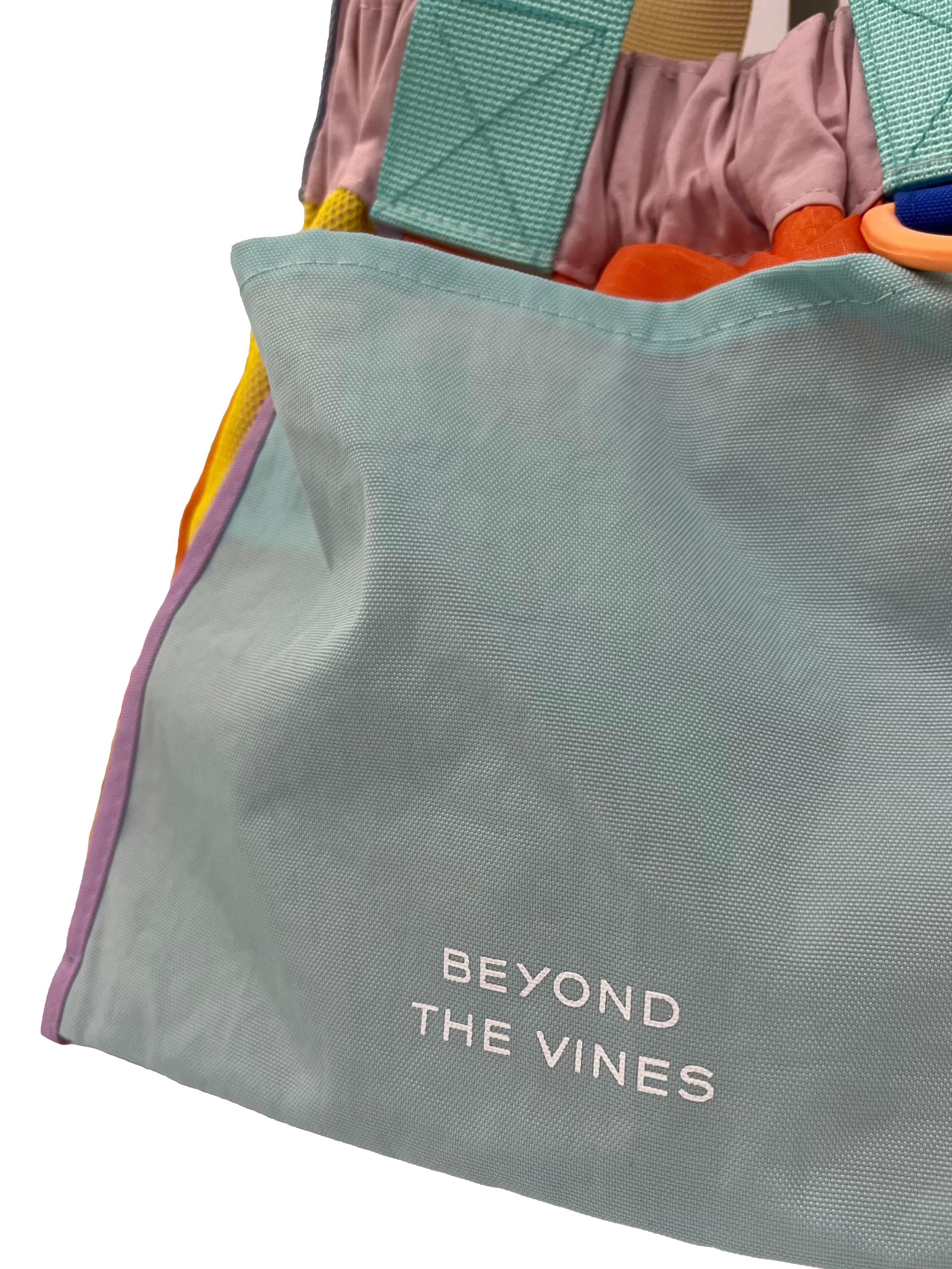 Multi Colour Super Panelled XS Dumpling Bag