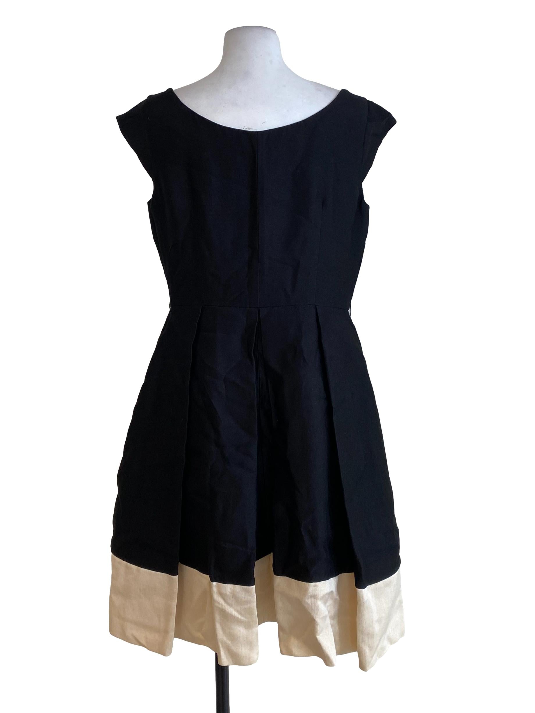 Black Blouson Dress