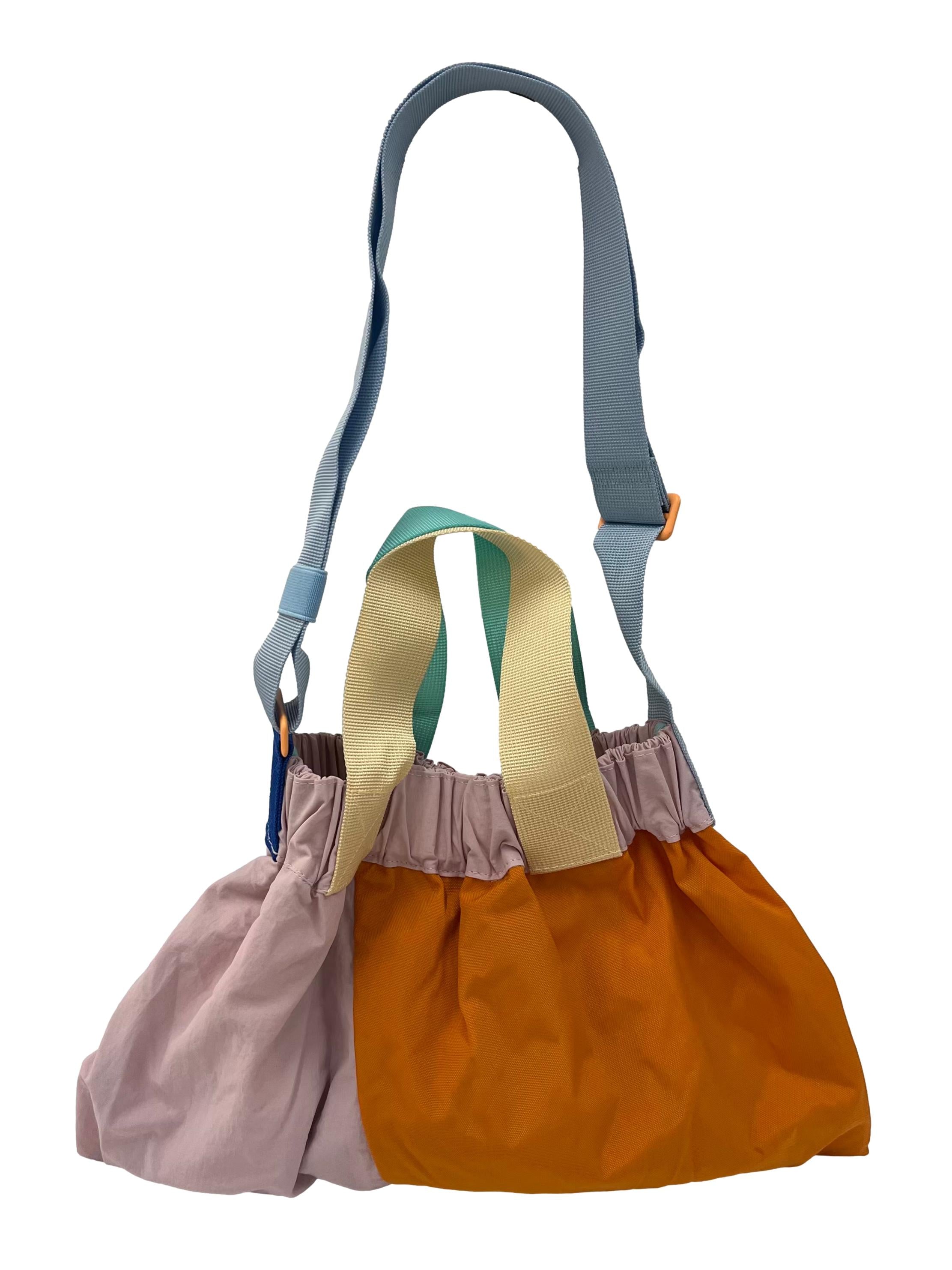 Multi Colour Super Panelled XS Dumpling Bag