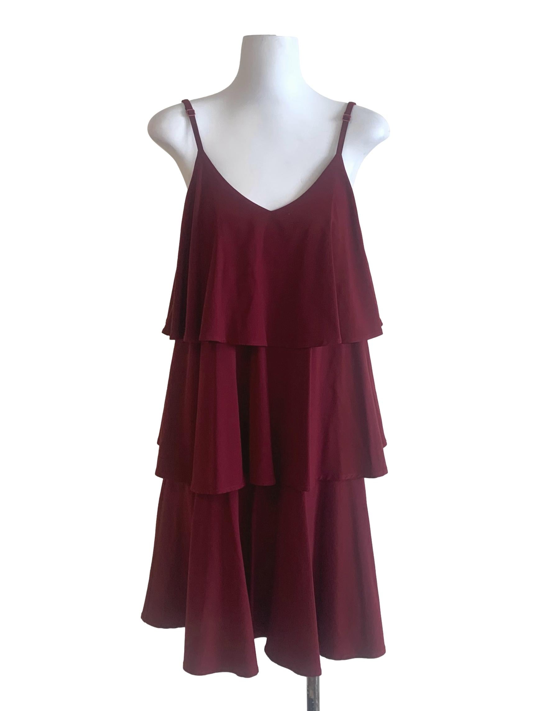 Sangria Purple Dropwaist Dress