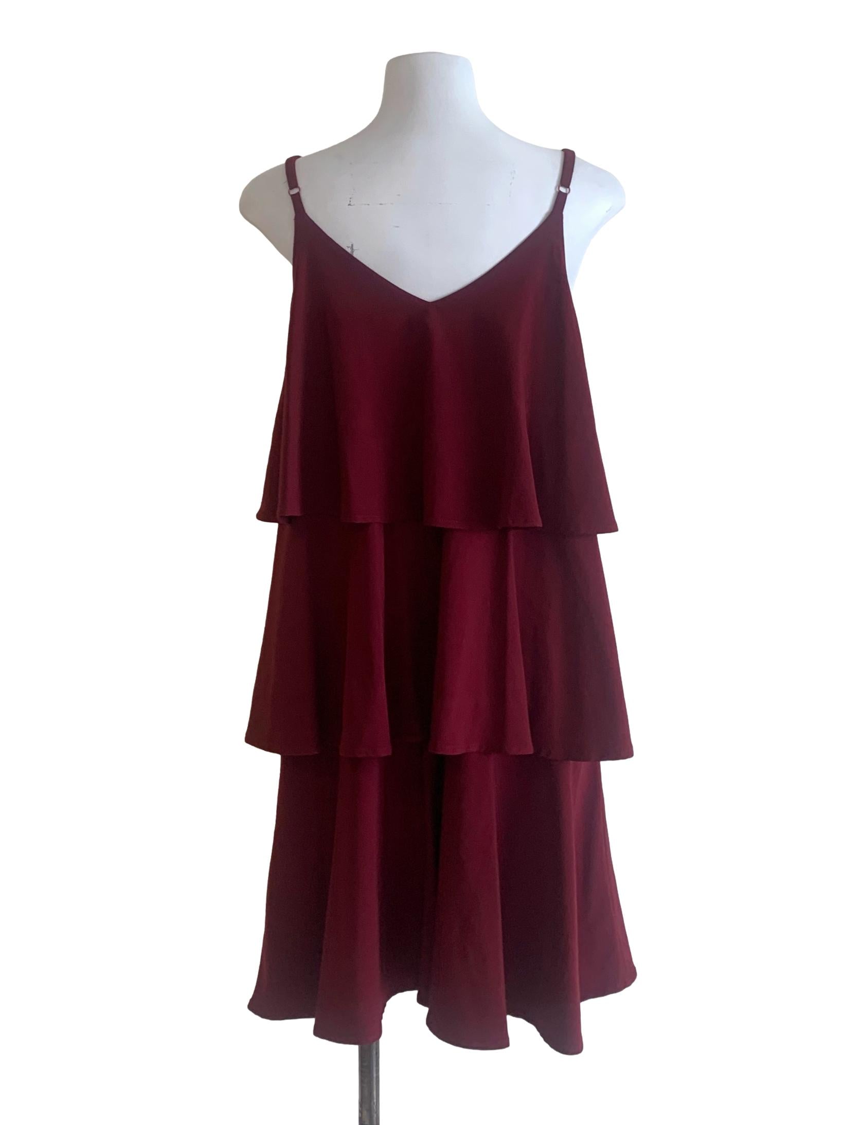 Sangria Purple Dropwaist Dress