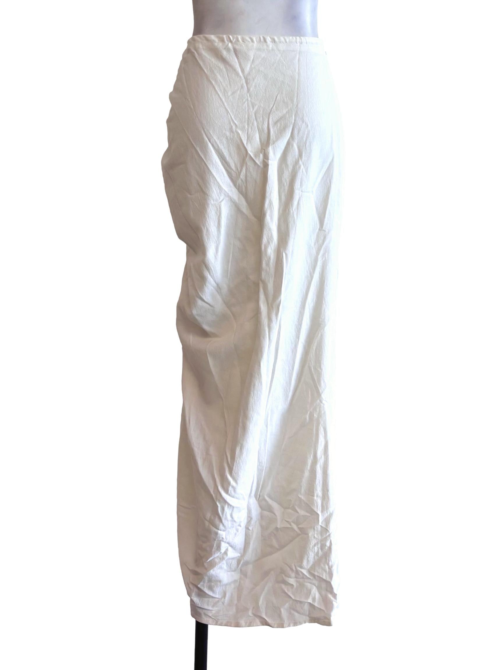 White Emelia Skirt