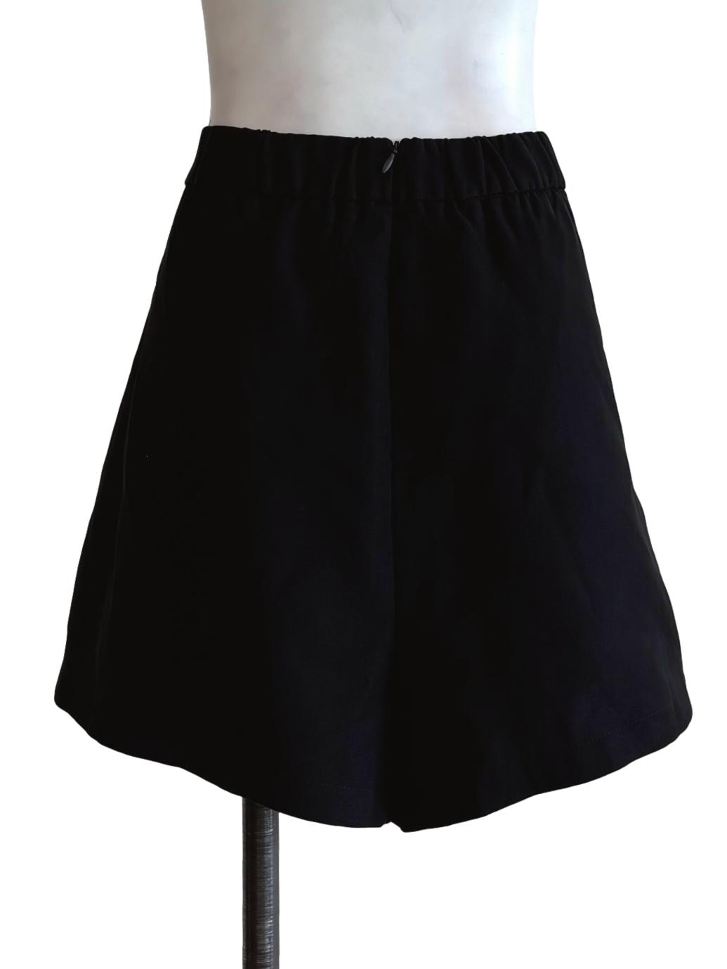 Night Black Mini Skirt