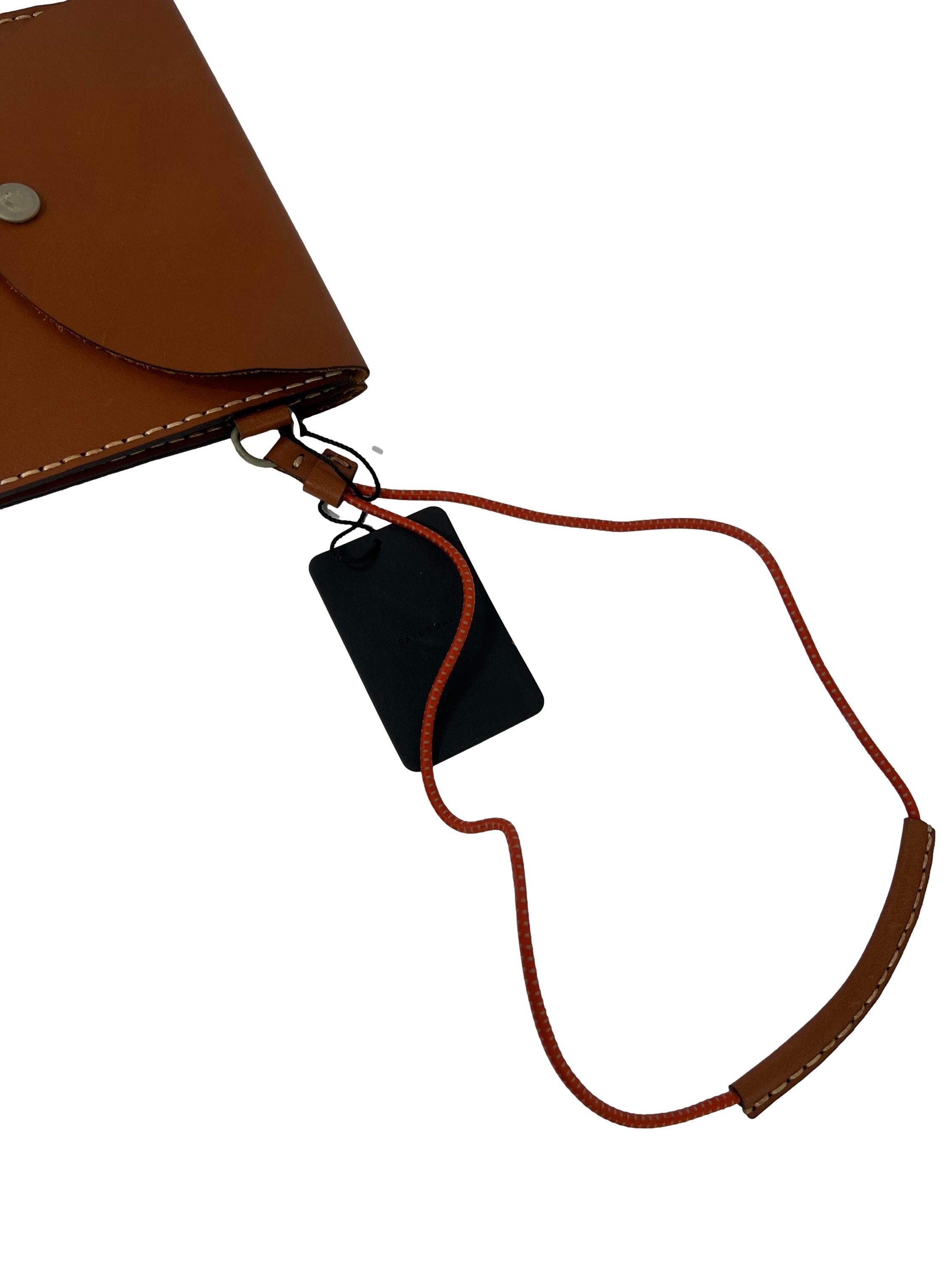 Brown Leather Abby Tan Wallet
