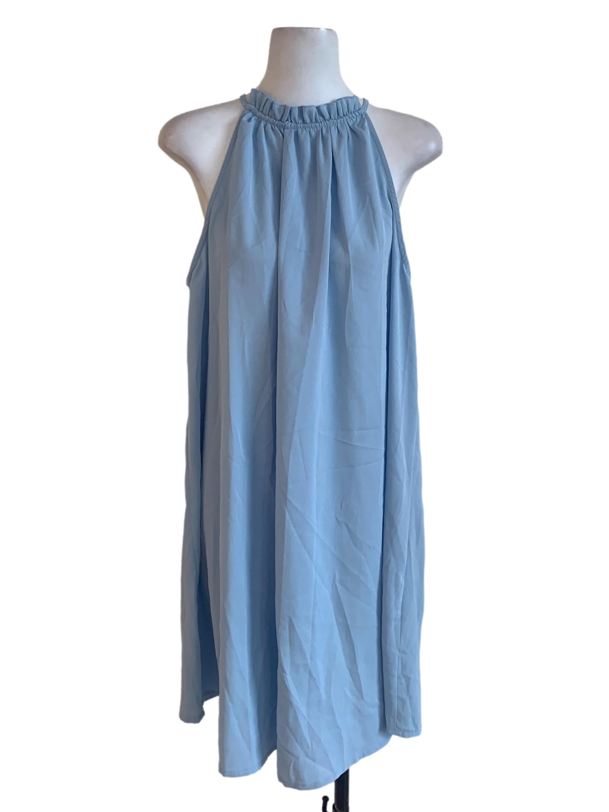 Baby Blue Tunic Dress