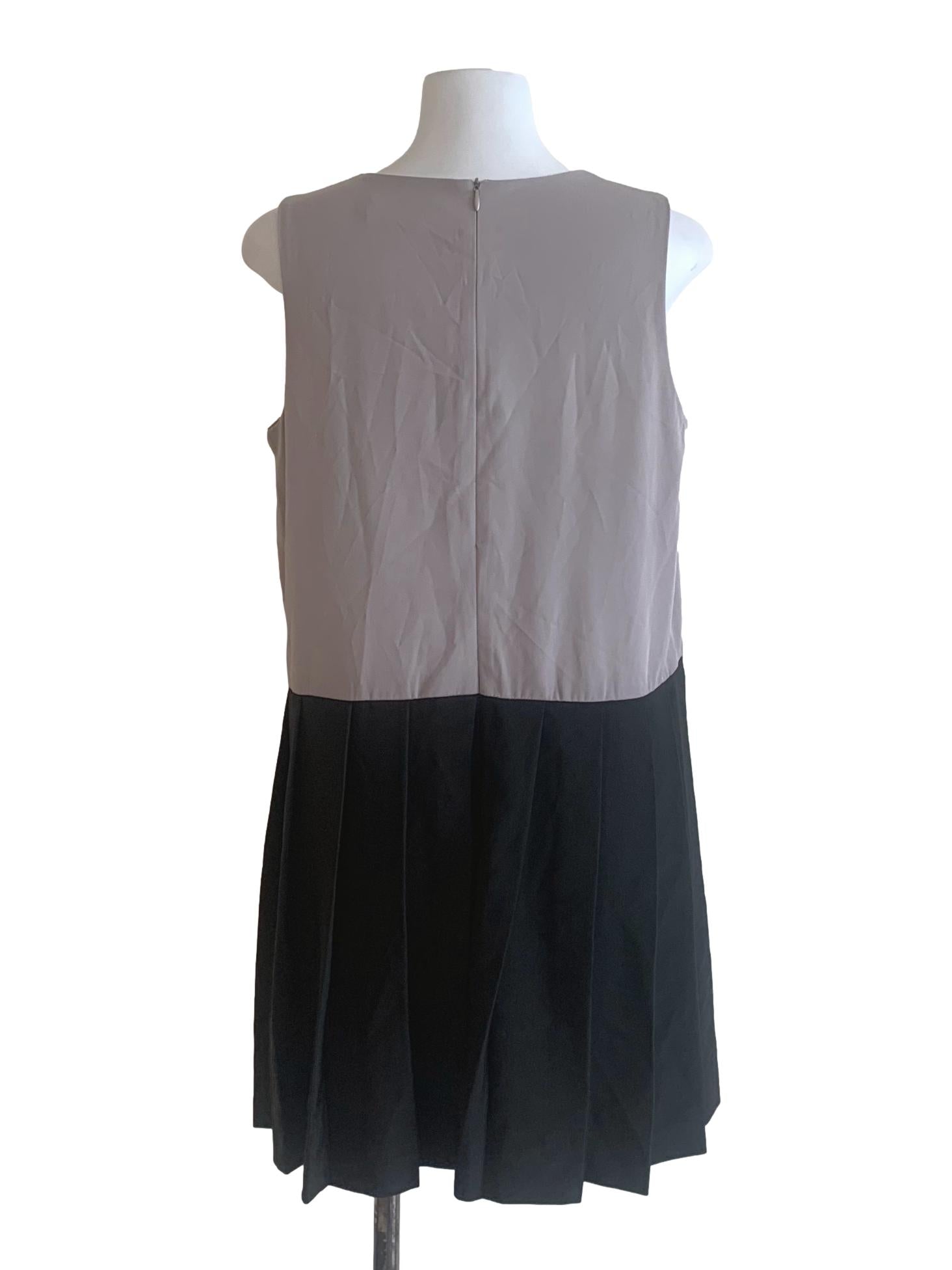 Coin Grey Trapezoid Dress YHF