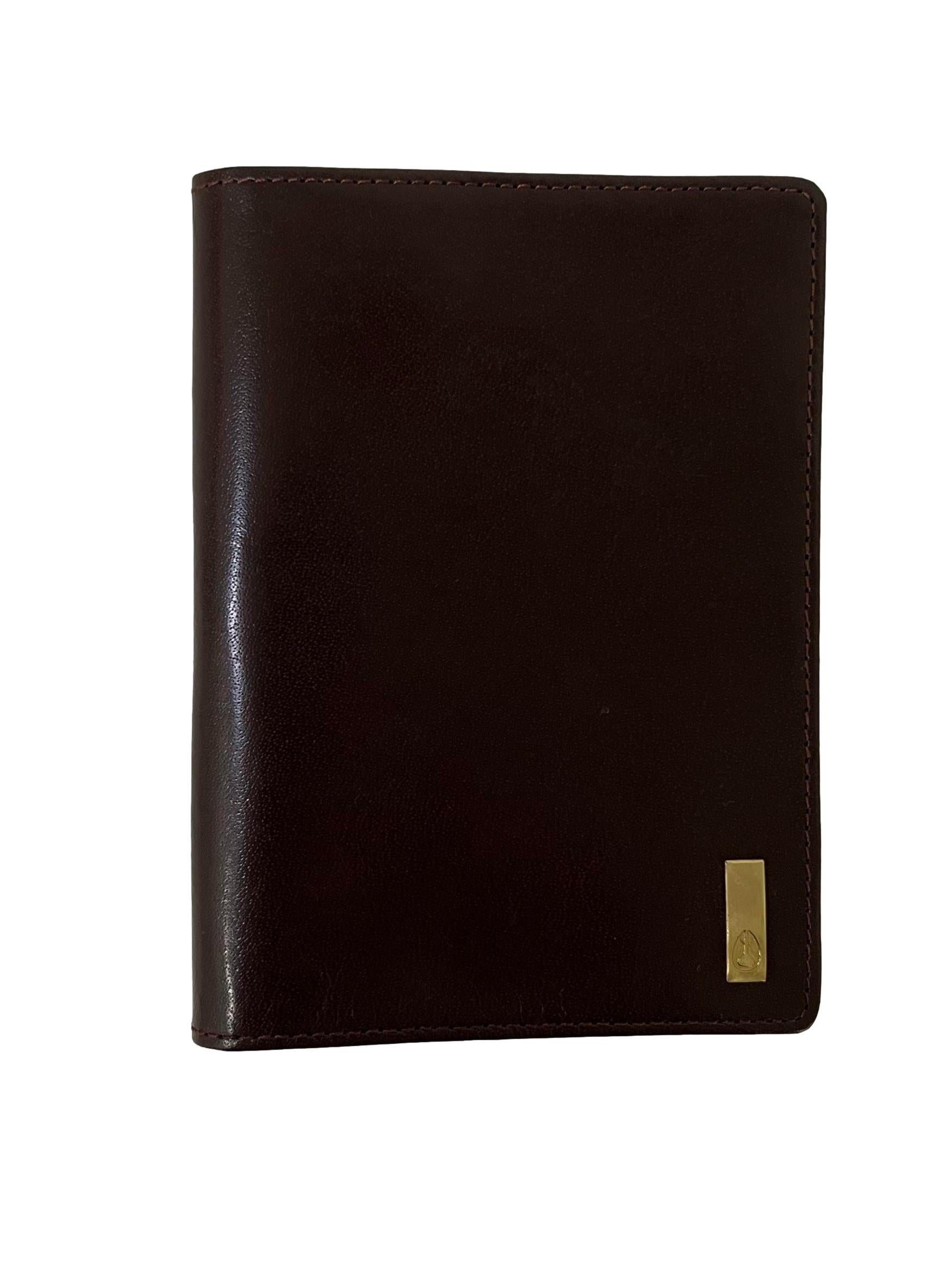 Brown Leather Passport Cover