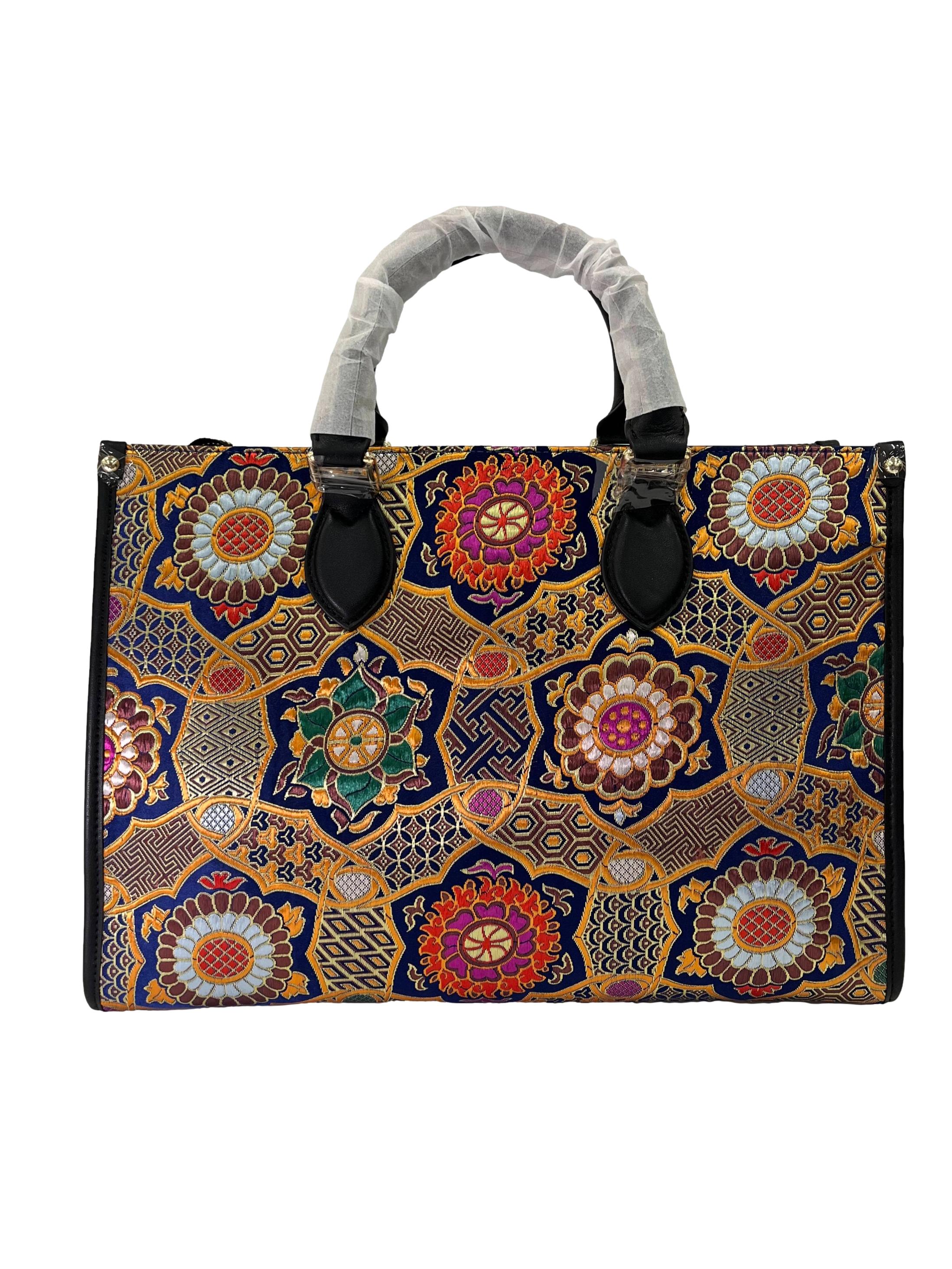 Multicolour PU Leather Handbag CSN