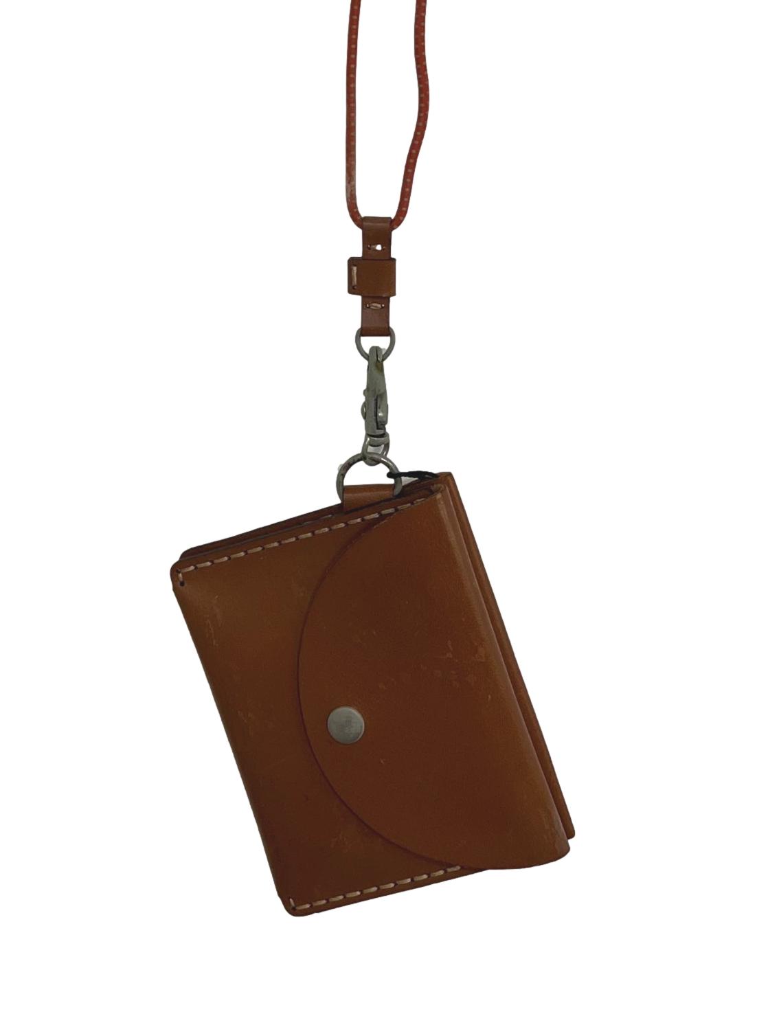 Brown Leather Alf Tan Wallet