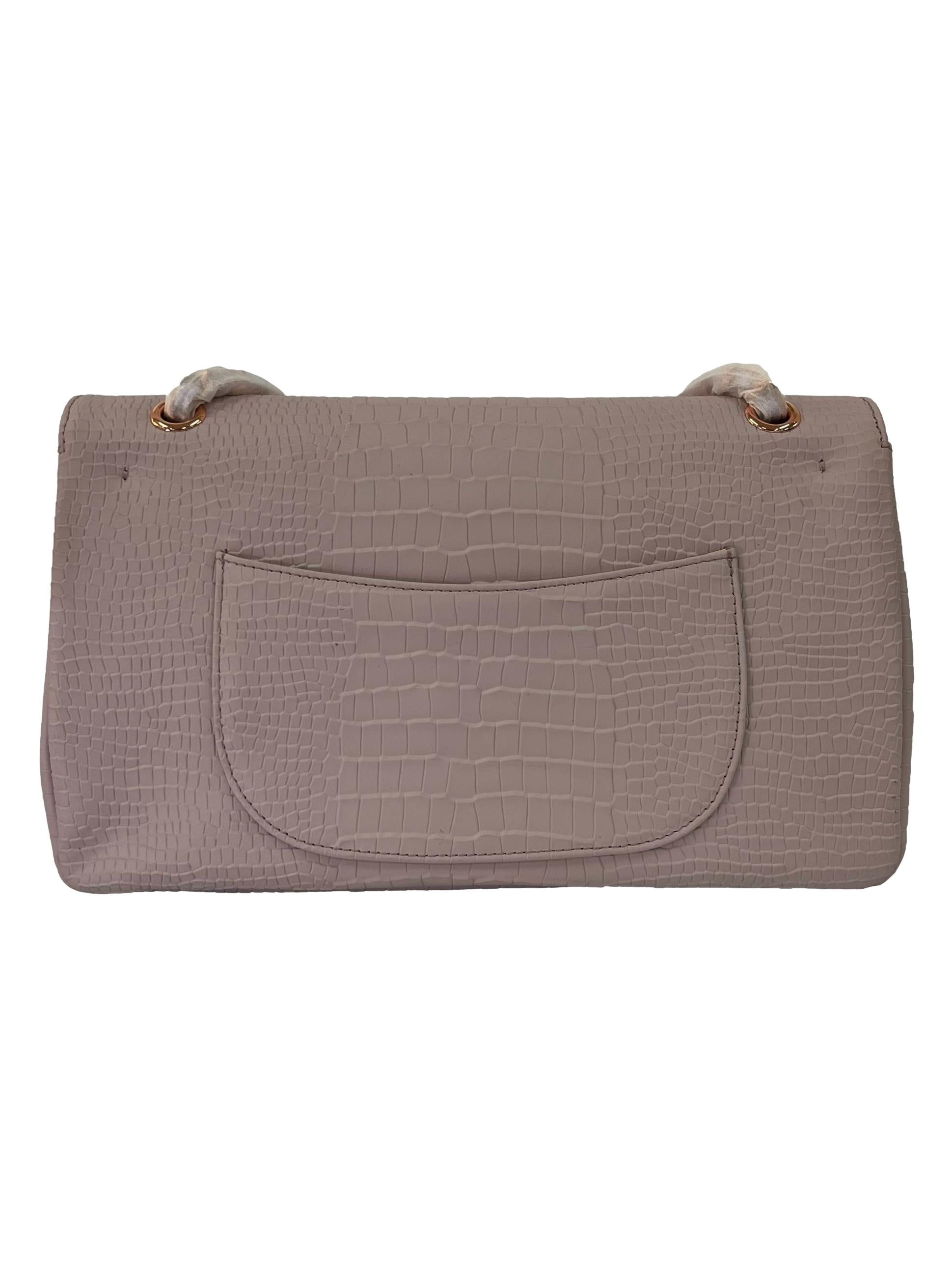 Pastel Purple Leather Aure Quinn Crossbody Bag CSN