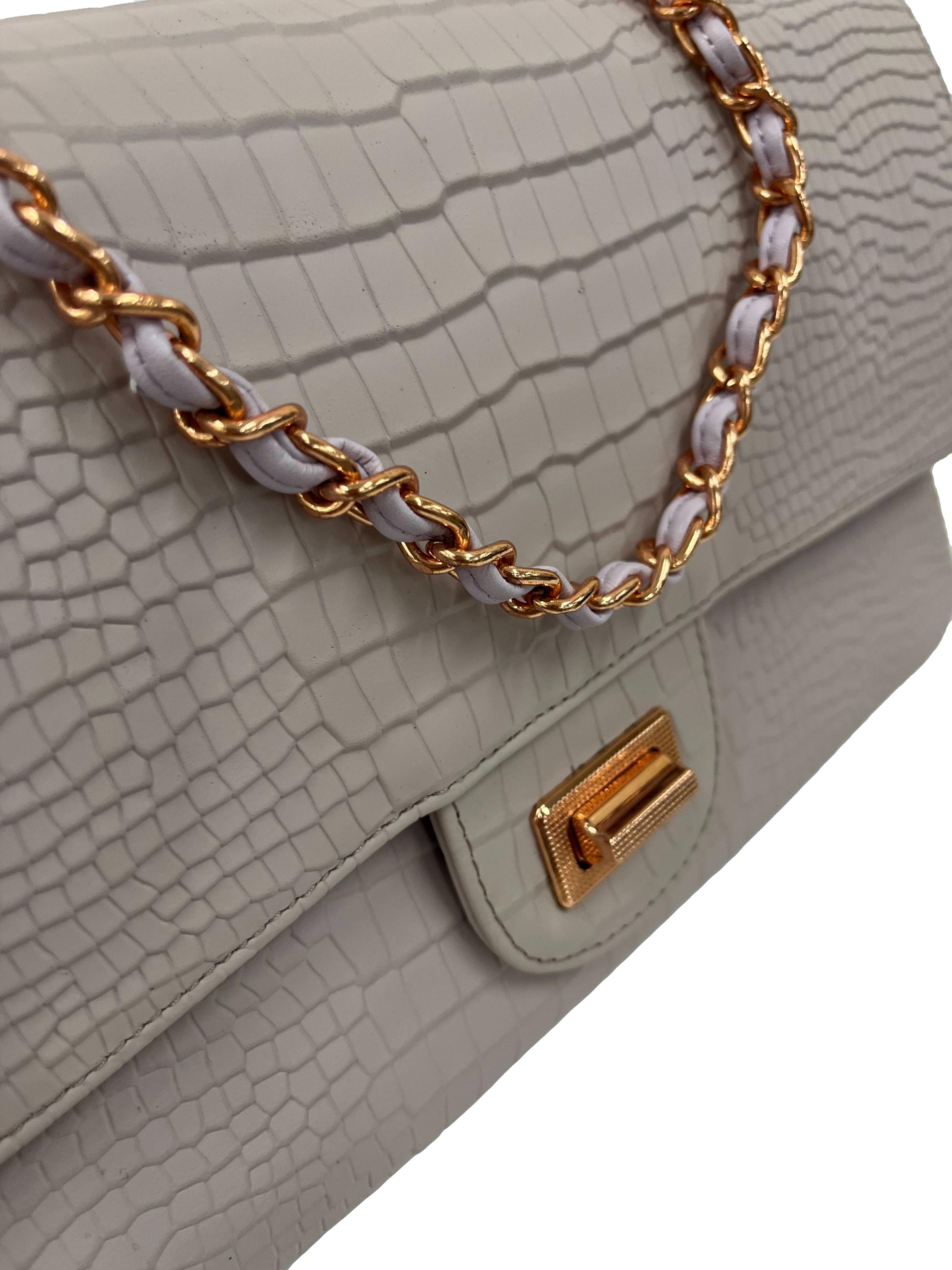 Pastel Purple Leather Aure Quinn Crossbody Bag CSN