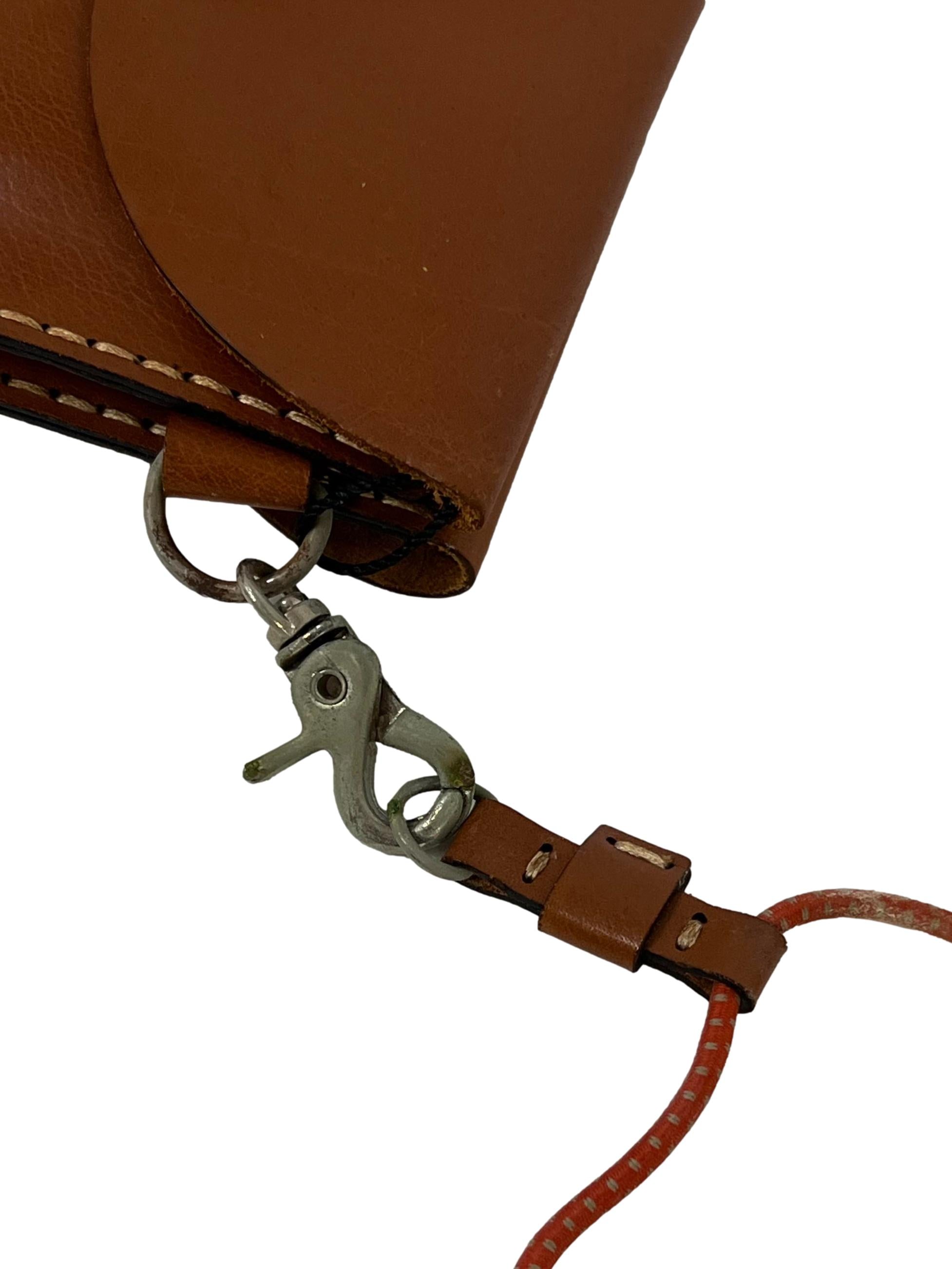Brown Leather Alf Tan Wallet