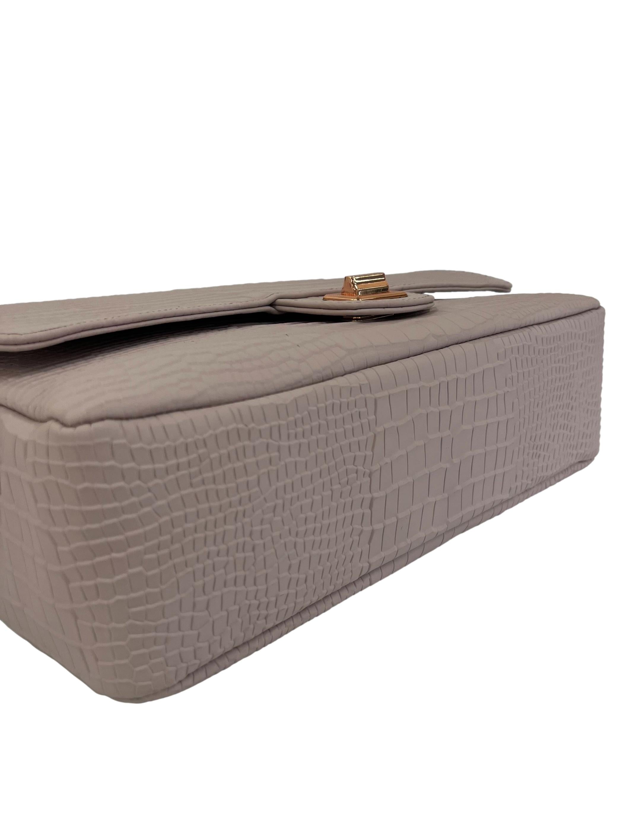 Pastel Purple Leather Aure Quinn Crossbody Bag CSN