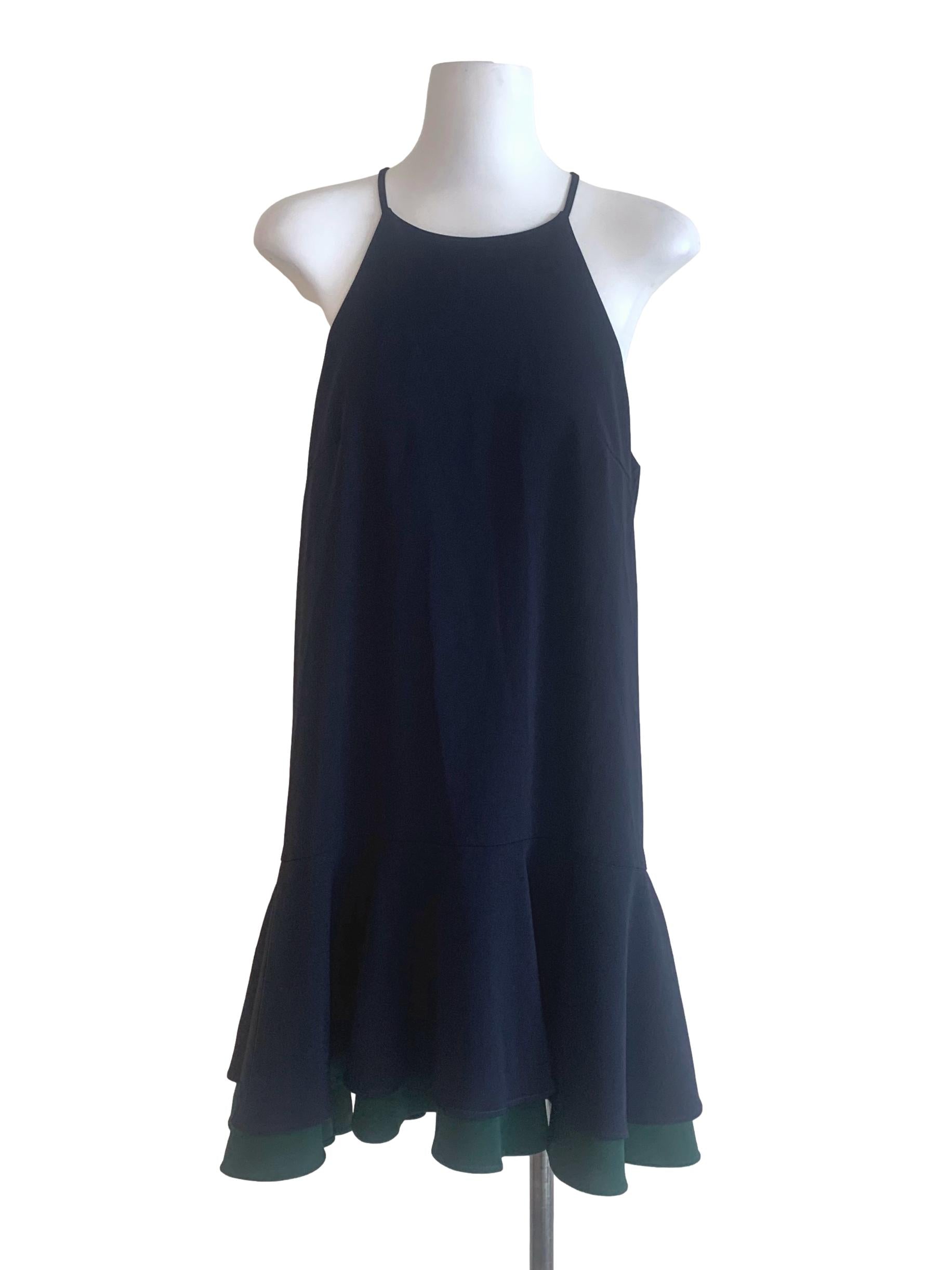 Navy Blue Dropwaist Dress LB