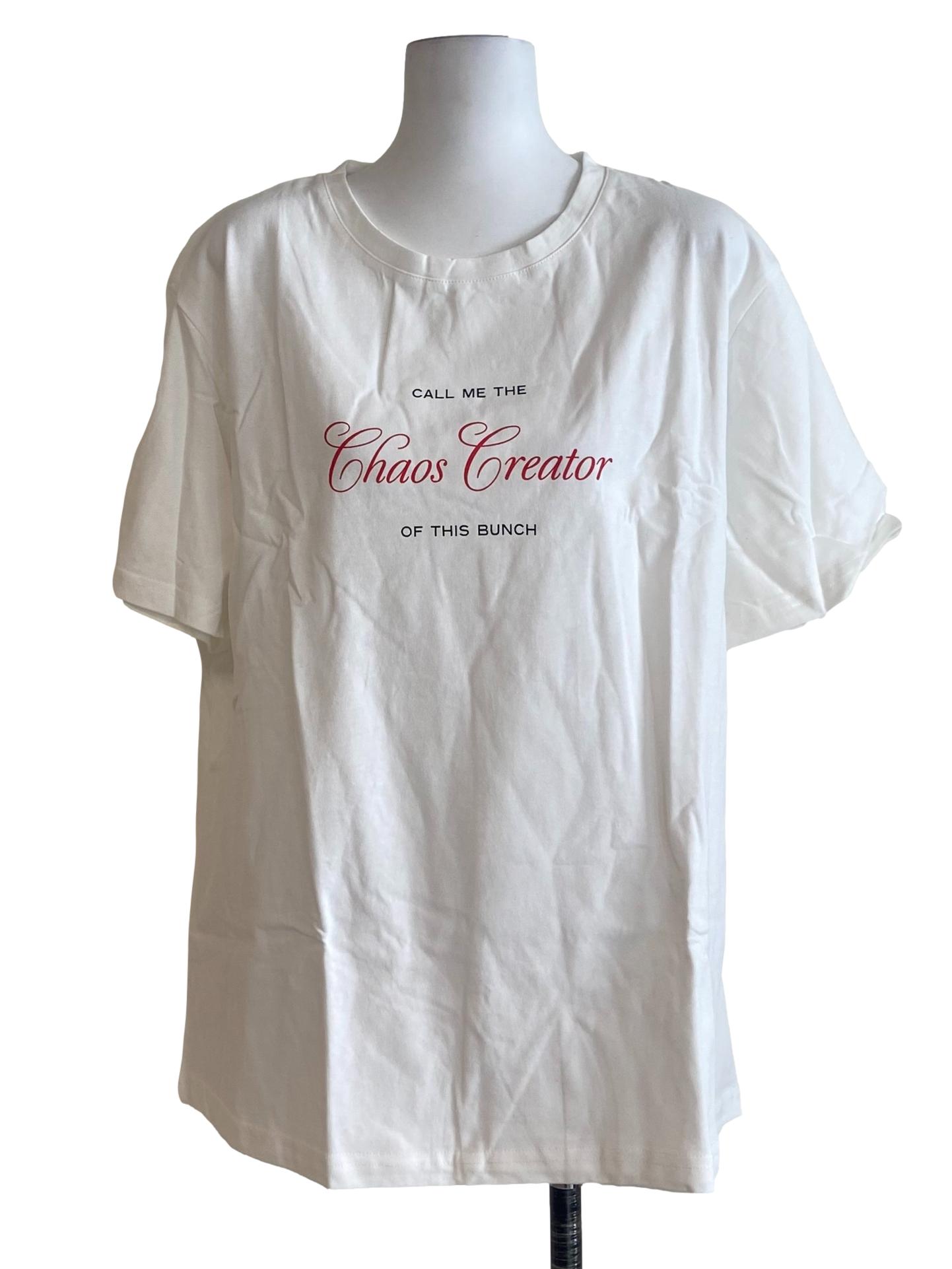 White Personali-Tees - Chaos Creator