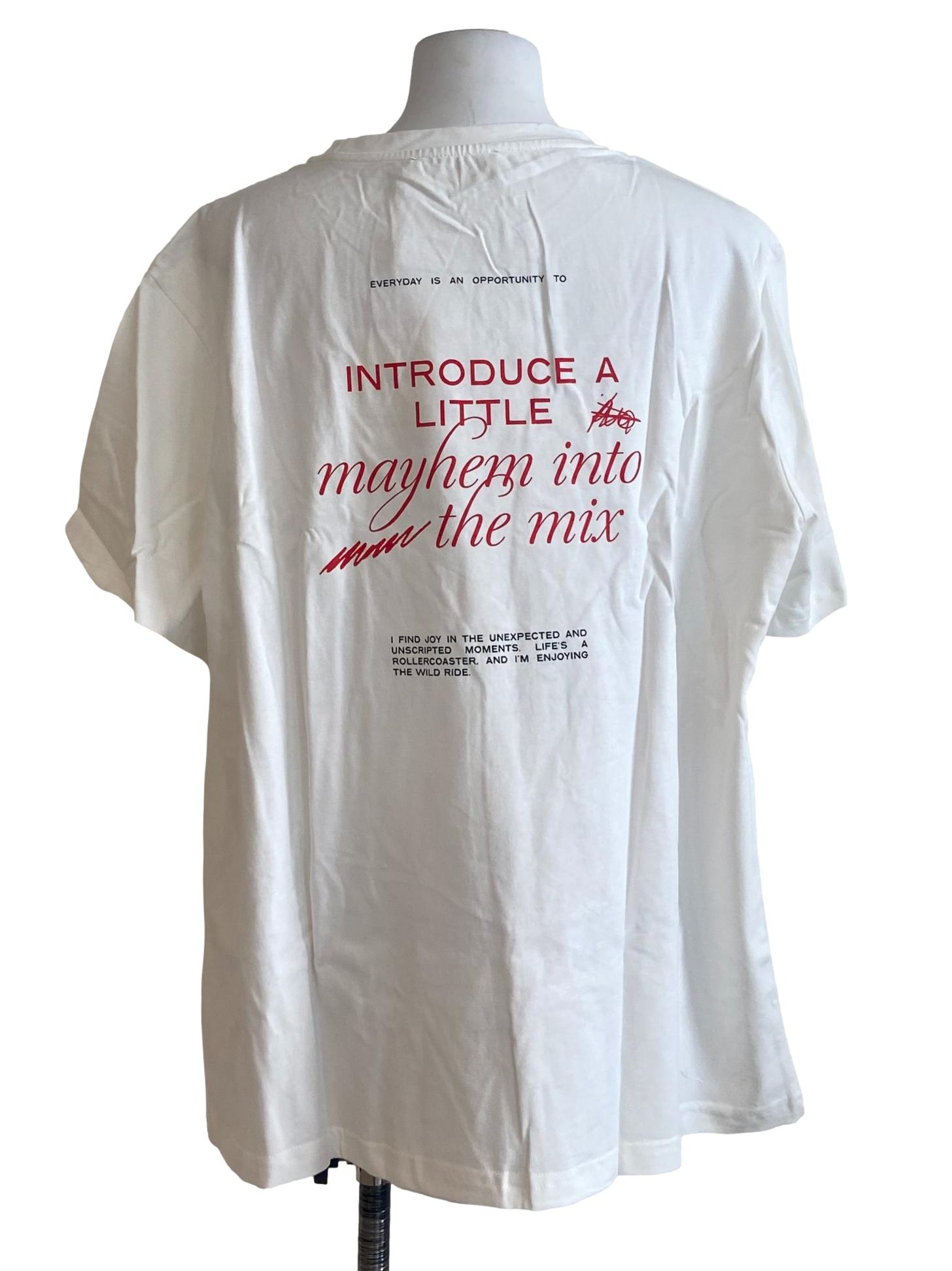 White Personali-Tees - Chaos Creator