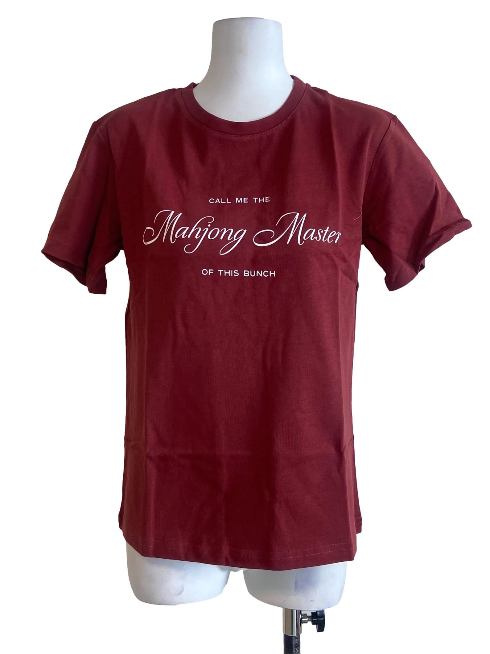 Red Personali-Tees - Mahjong Master