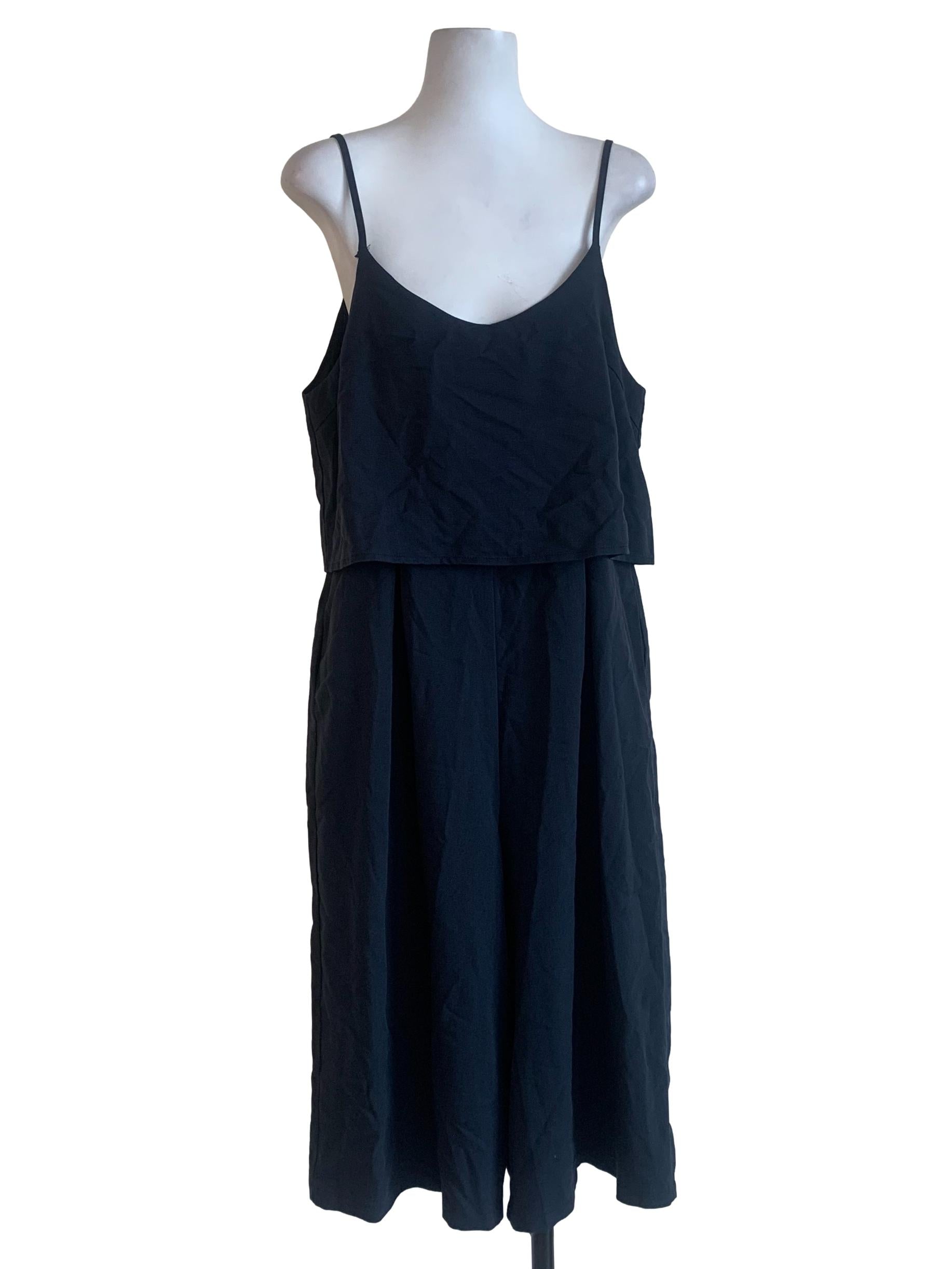 Berry Blue Spaghetti Strap Jumpsuit
