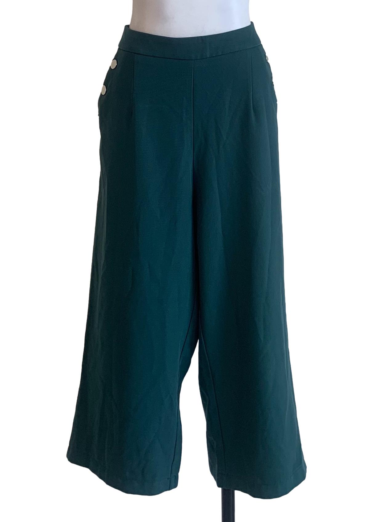 Fern Green Sailor Pants