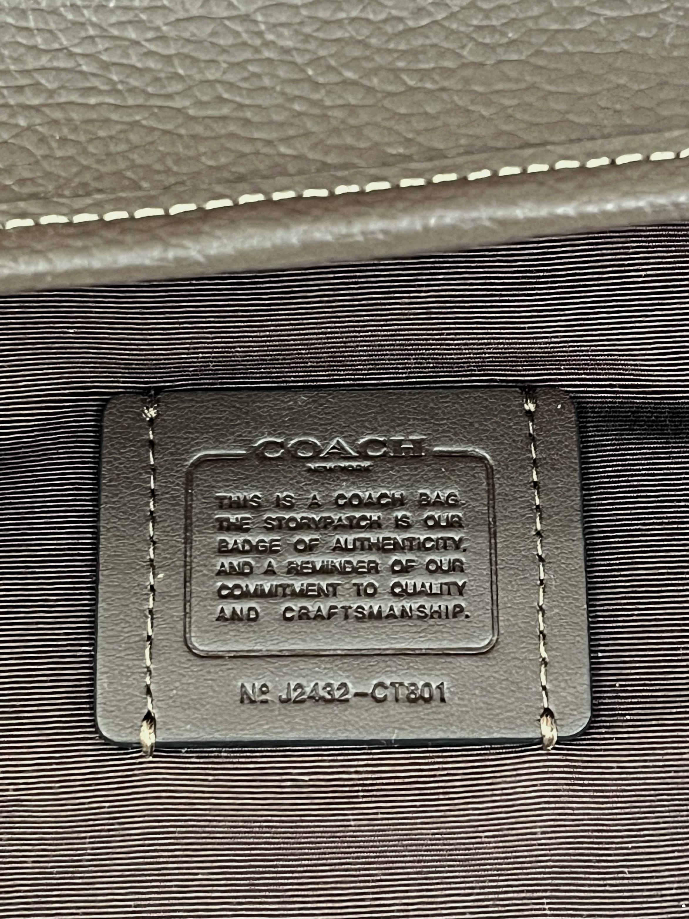 Brown Leather City Bucket Crossbody Bag CSN