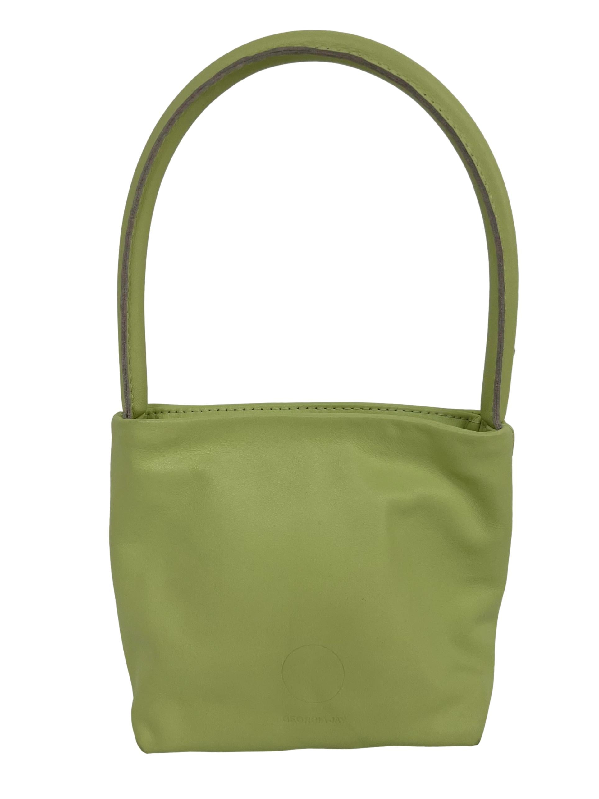 Green Leather Mini Bag