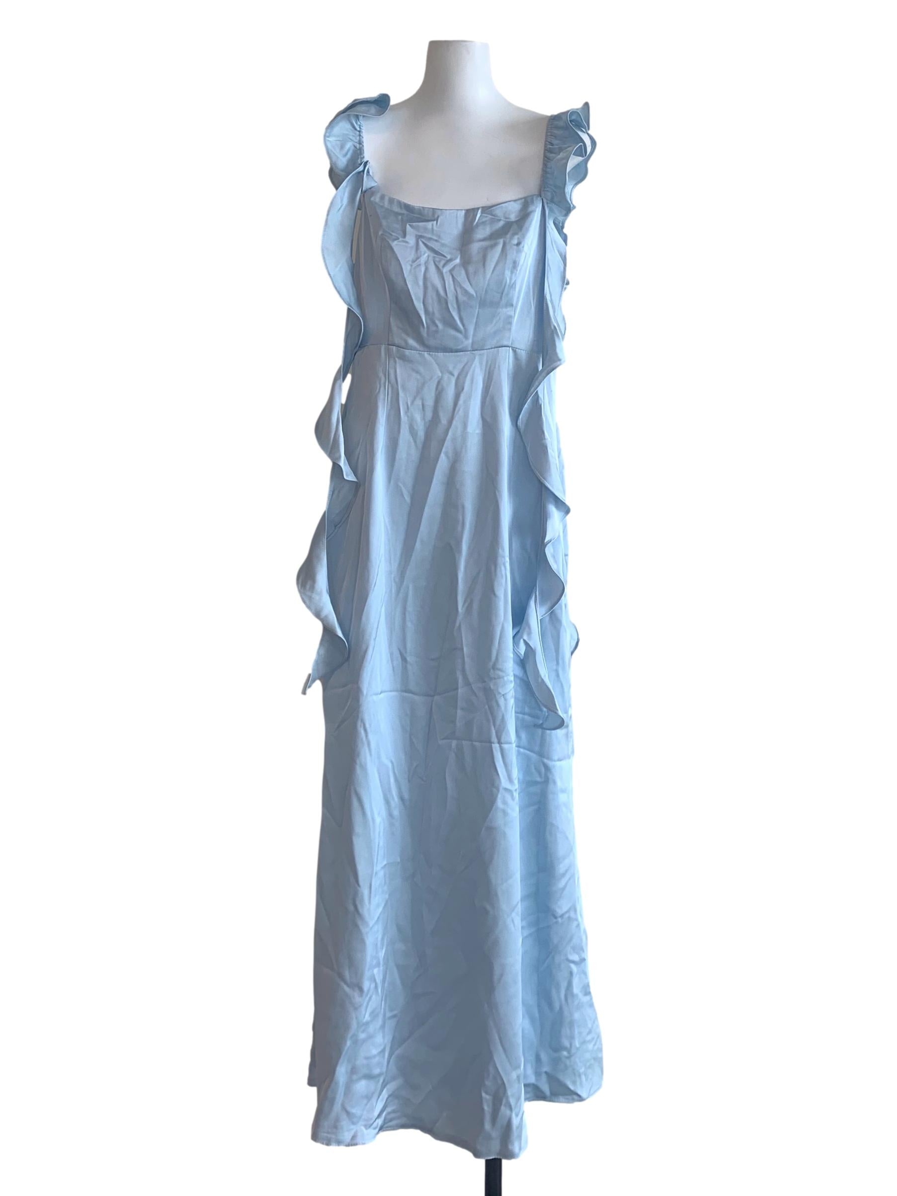 Light Blue Empire Dress