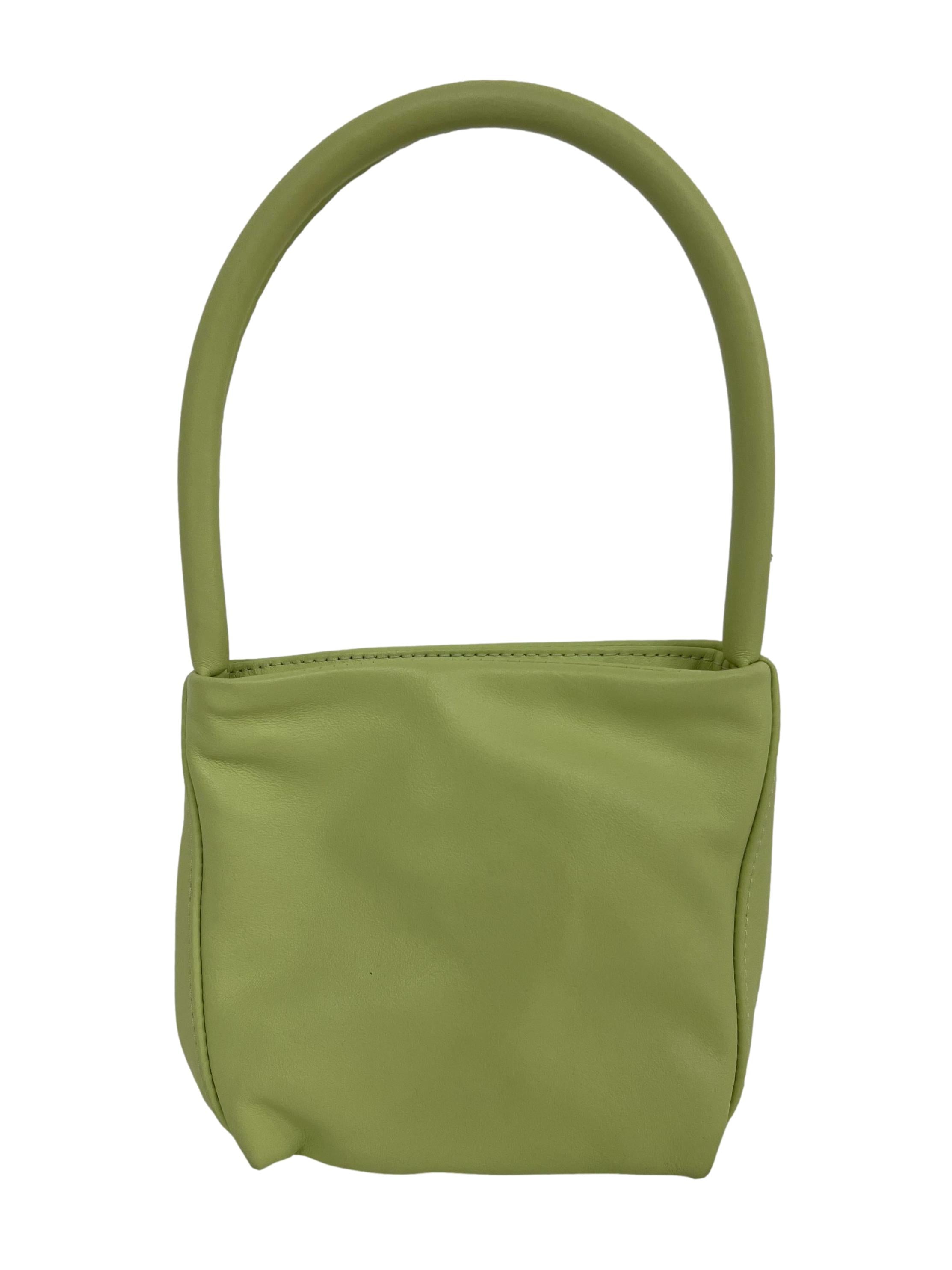 Green Leather Mini Bag
