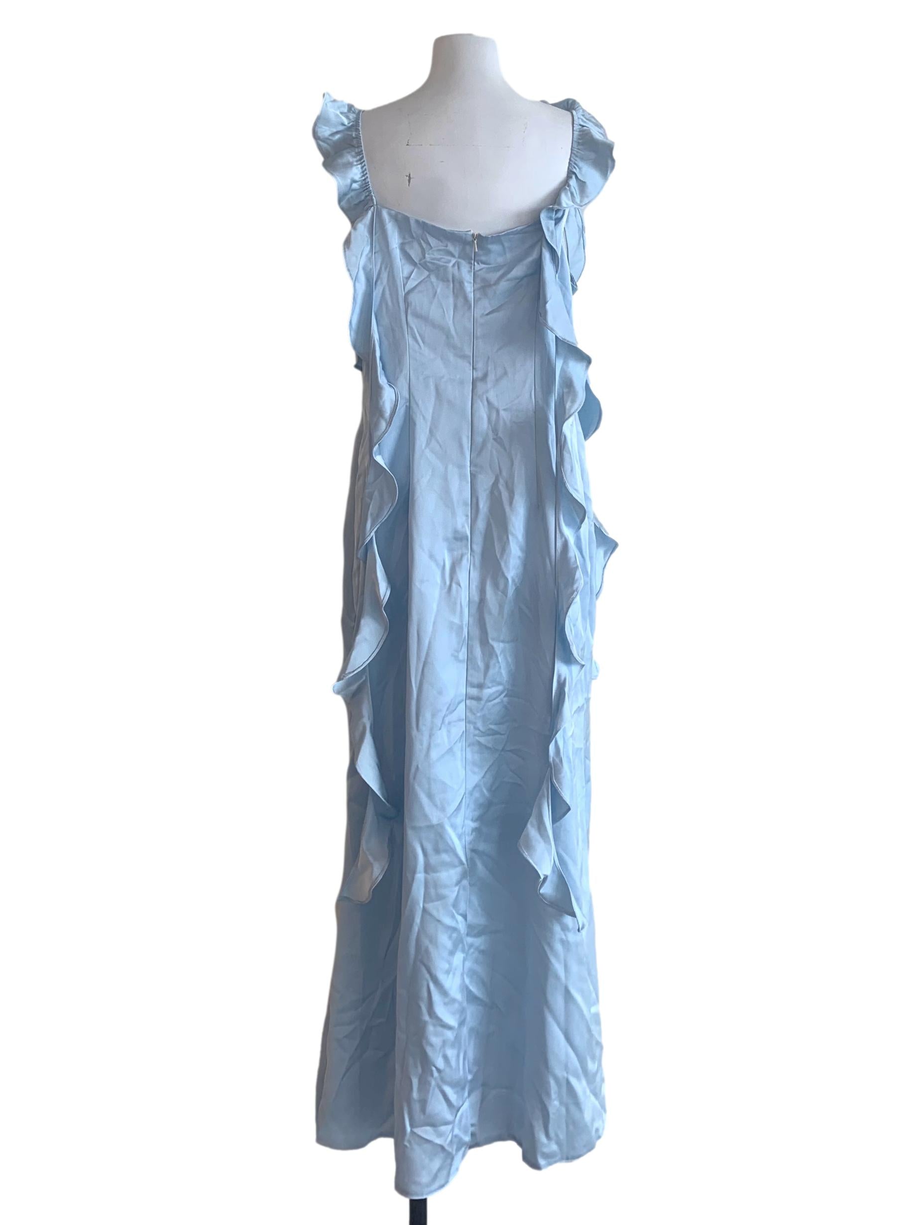 Light Blue Empire Dress