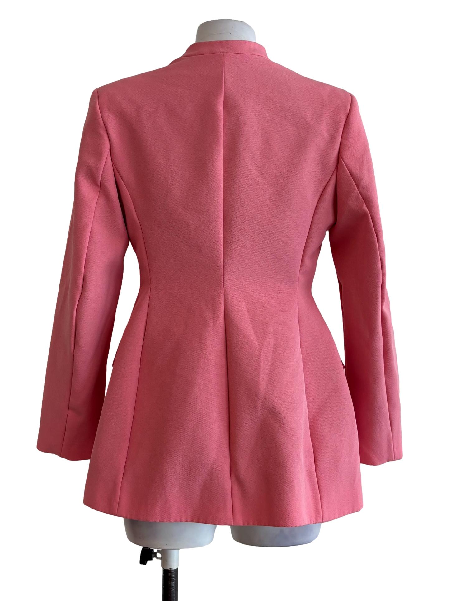 Coral Pink Hourglass Jacket