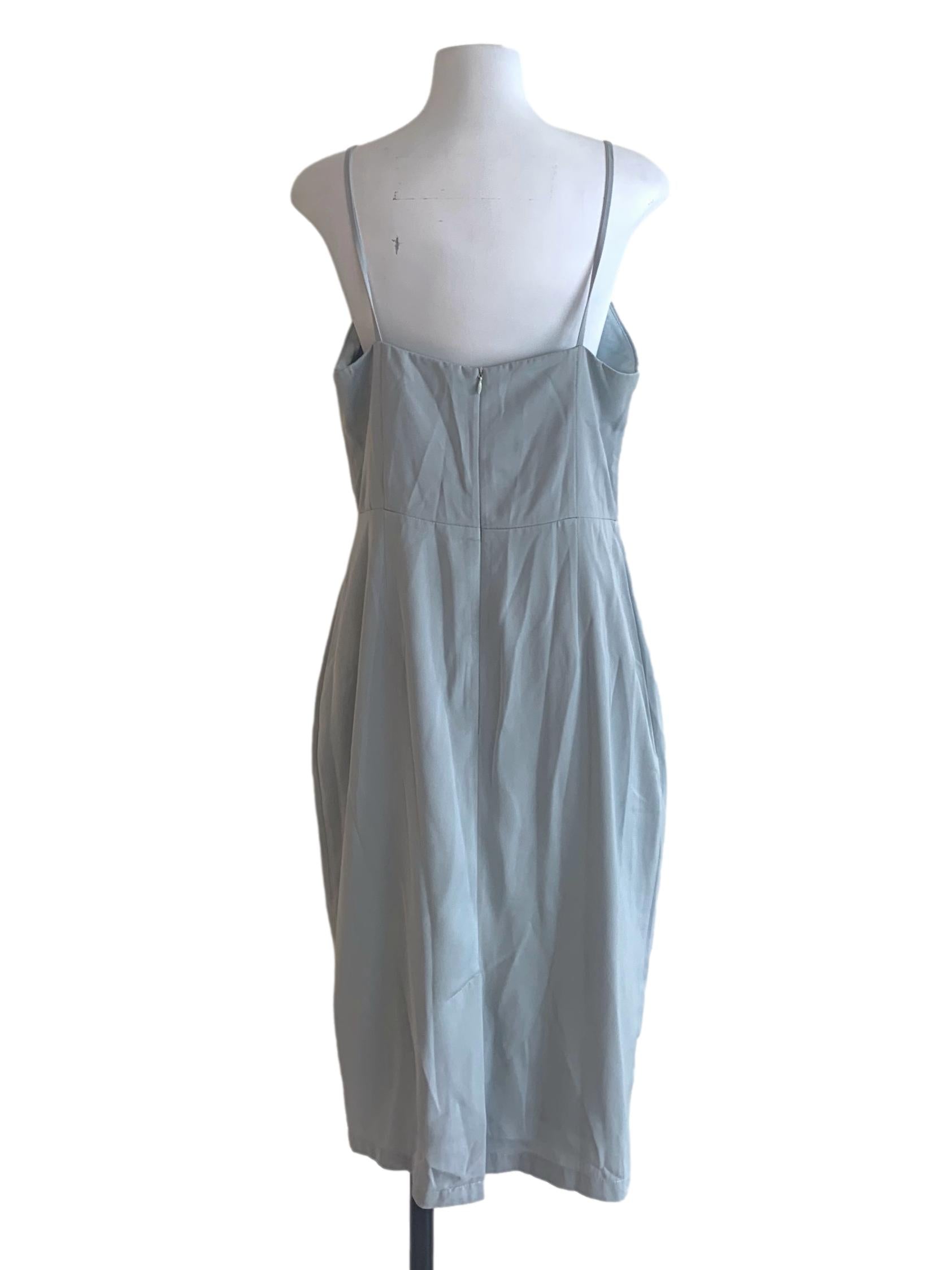 Stone Blue Apron Dress LB