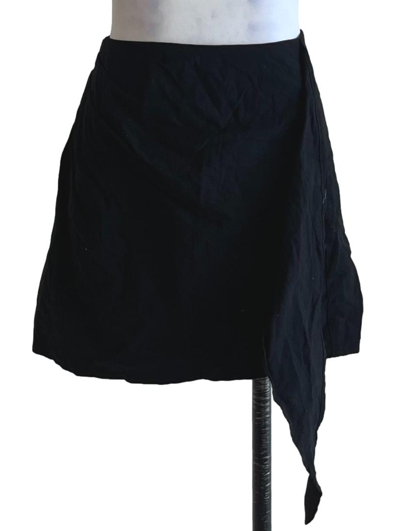 Black High-Waisted Mini Skirt