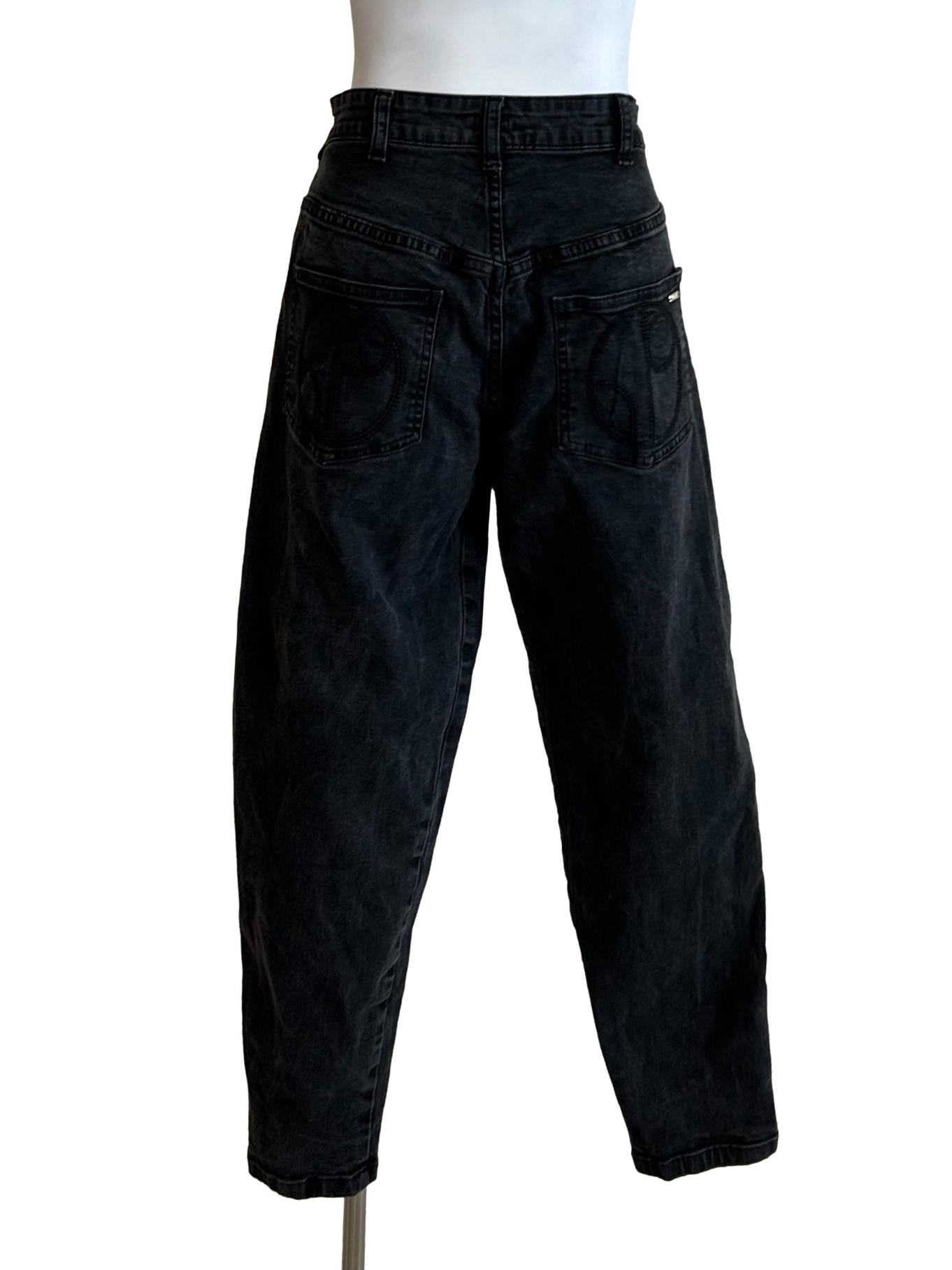 California - High Rise Sustainable Barrel Jeans - Celeste CSN
