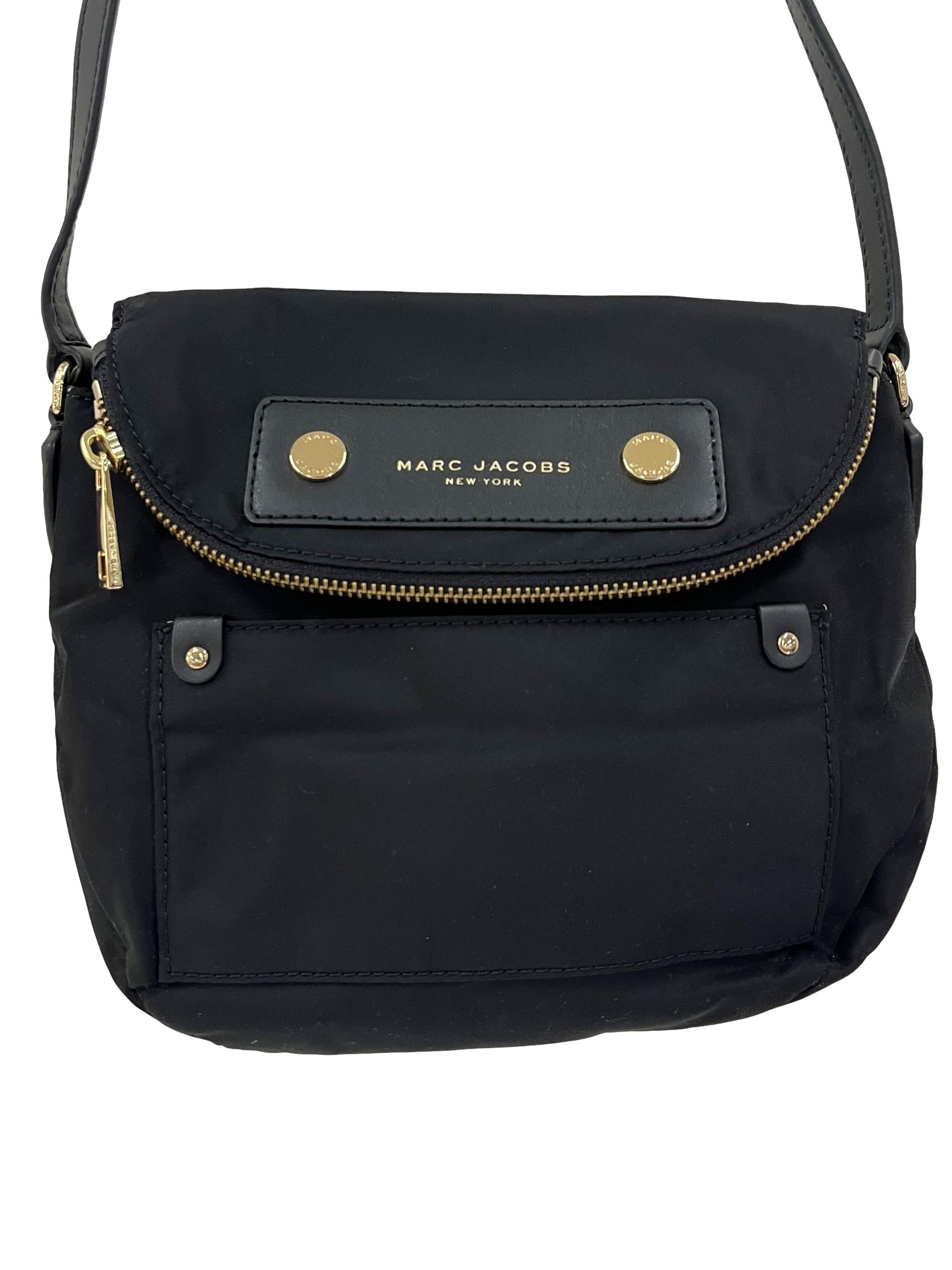 Black Nylon Preppy Nylon Mini Natasha Crossbody Bag CSN