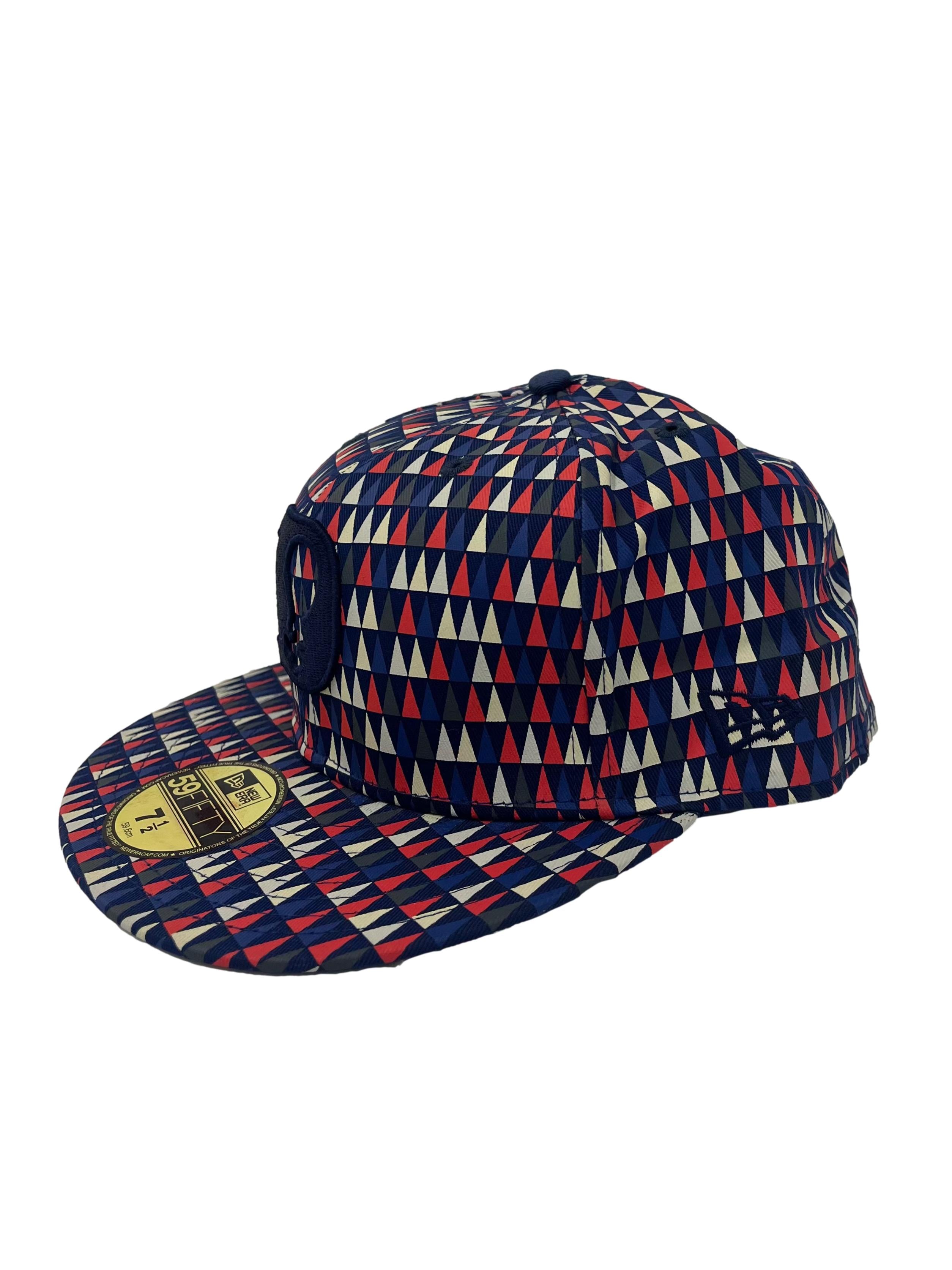 Multi Colour Print Snapback Cap