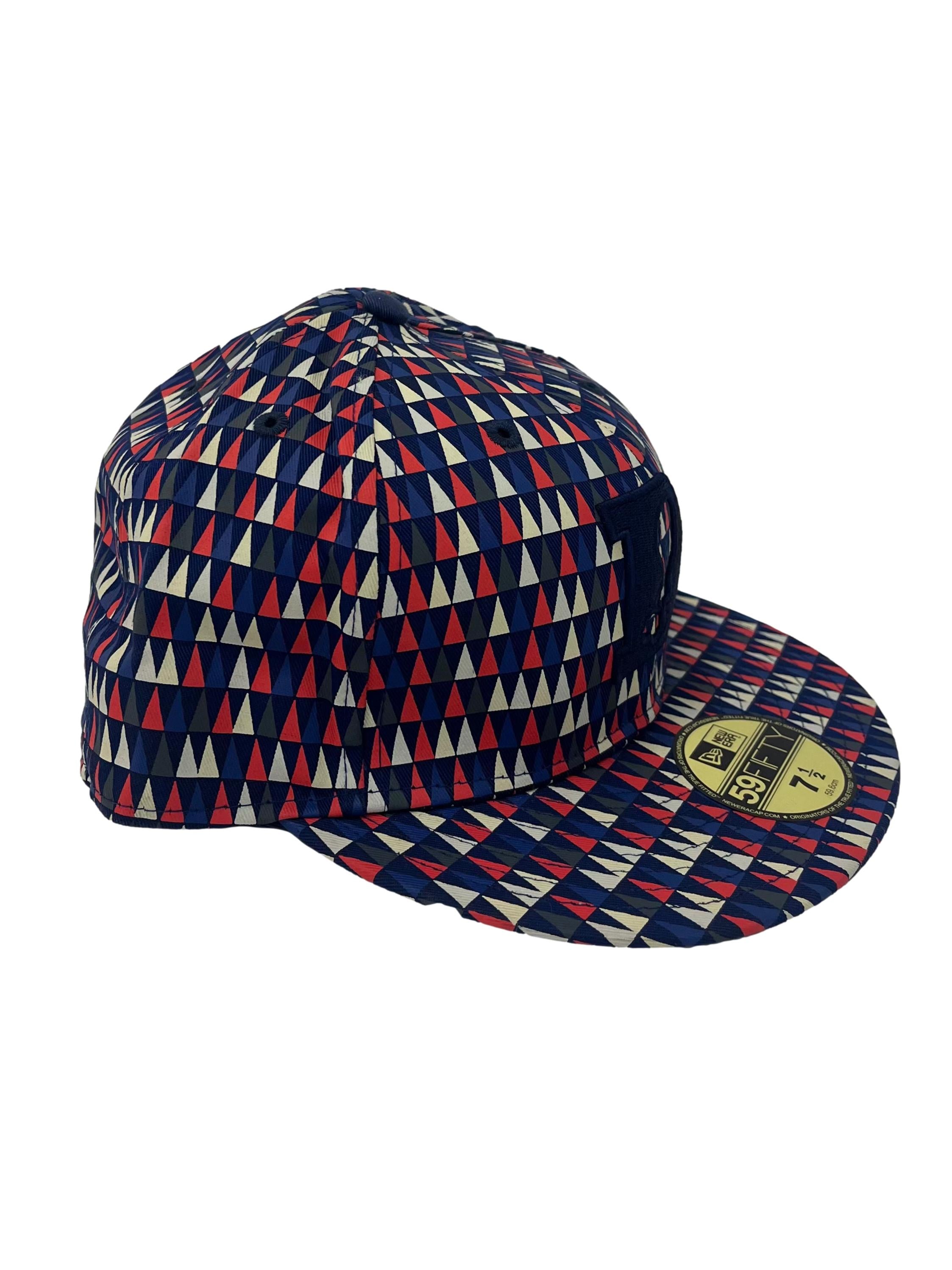 Multi Colour Print Snapback Cap