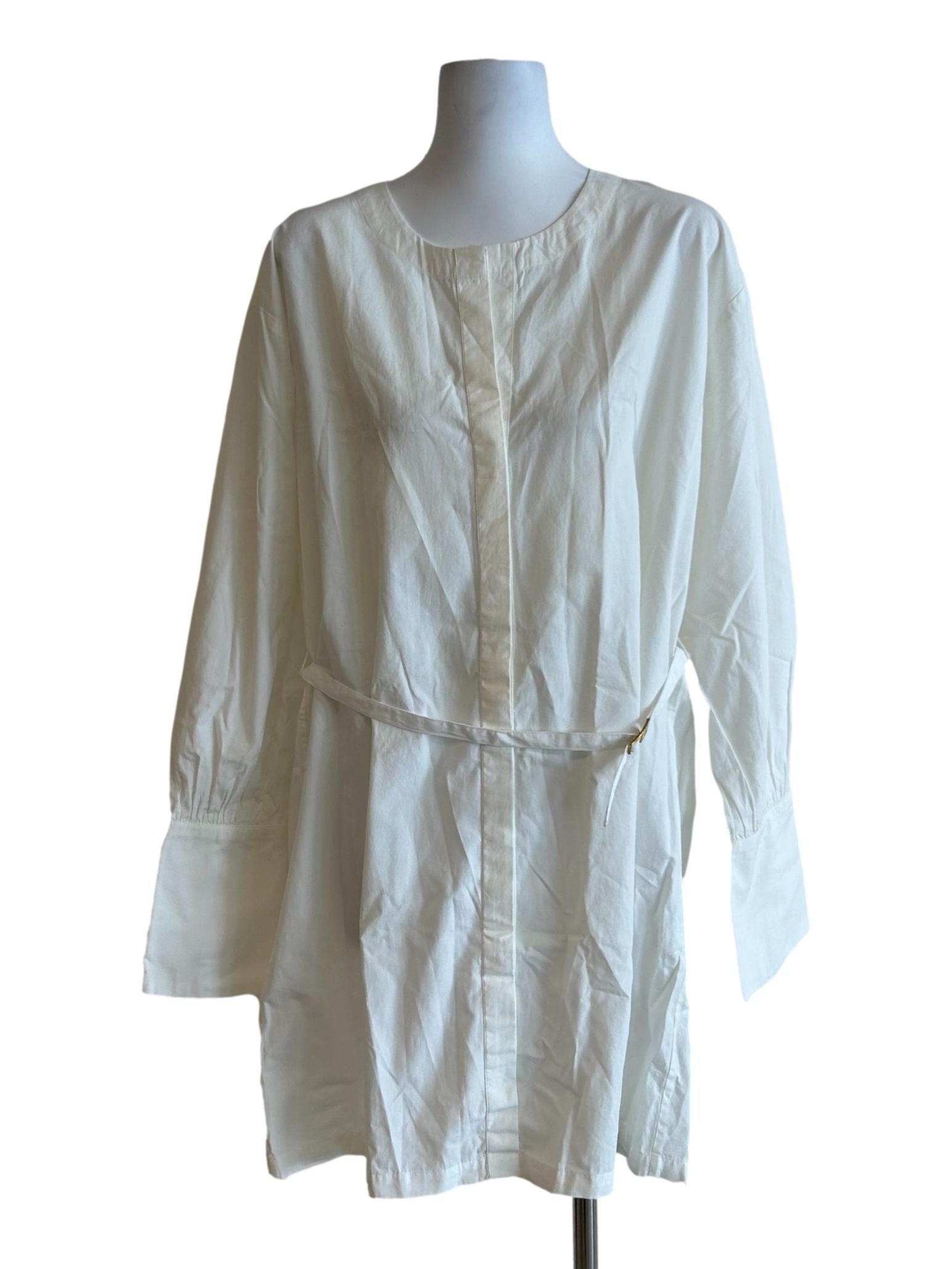 Cap Ferret Short Dress - White Dove CSN
