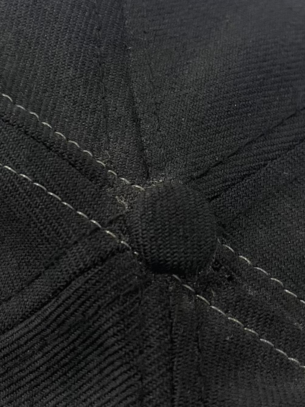 Black With Bomb Graphic Embroidery Snapback Cap