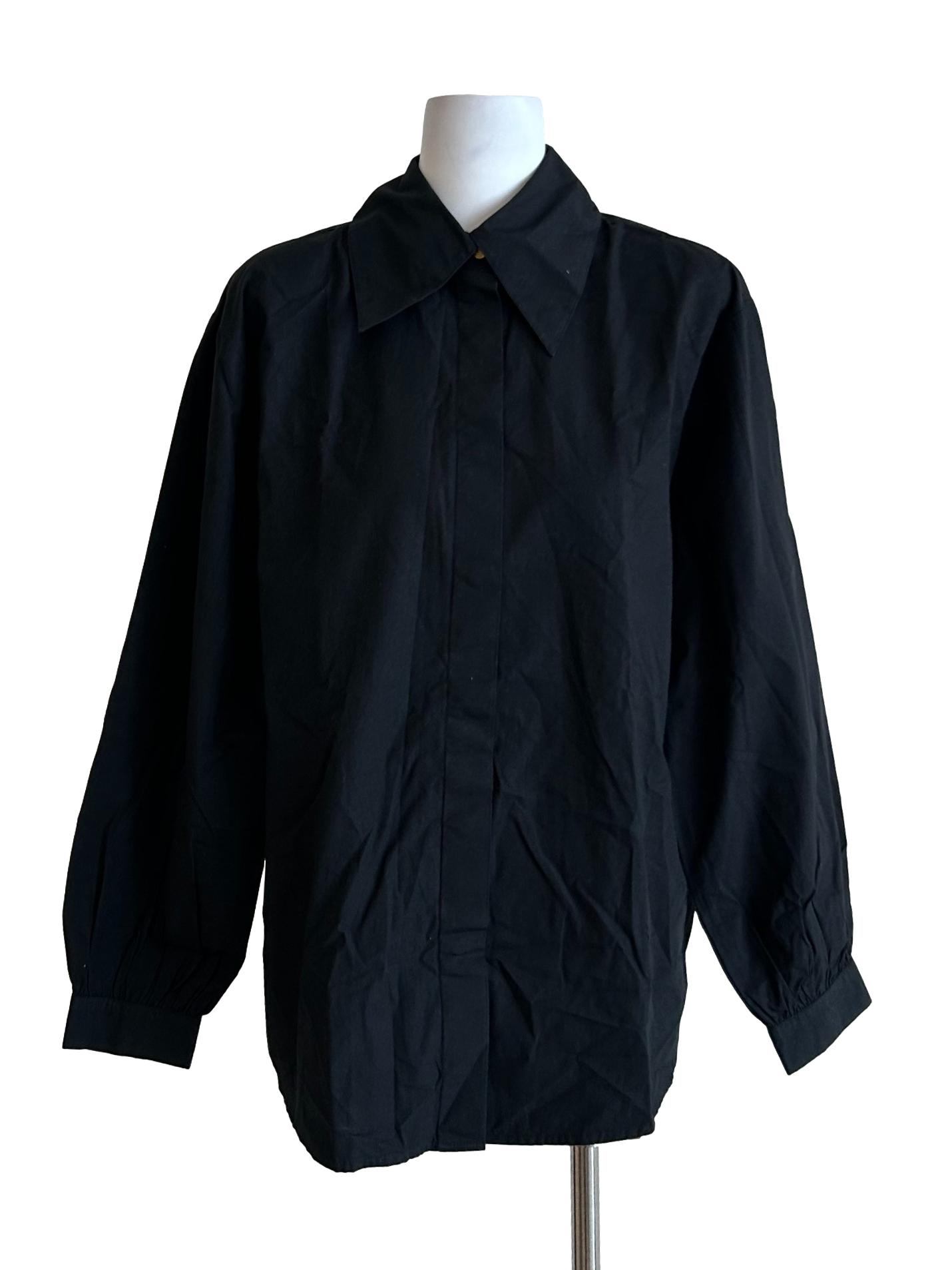 Prague Collar Shirt - Eclipse Black CSN