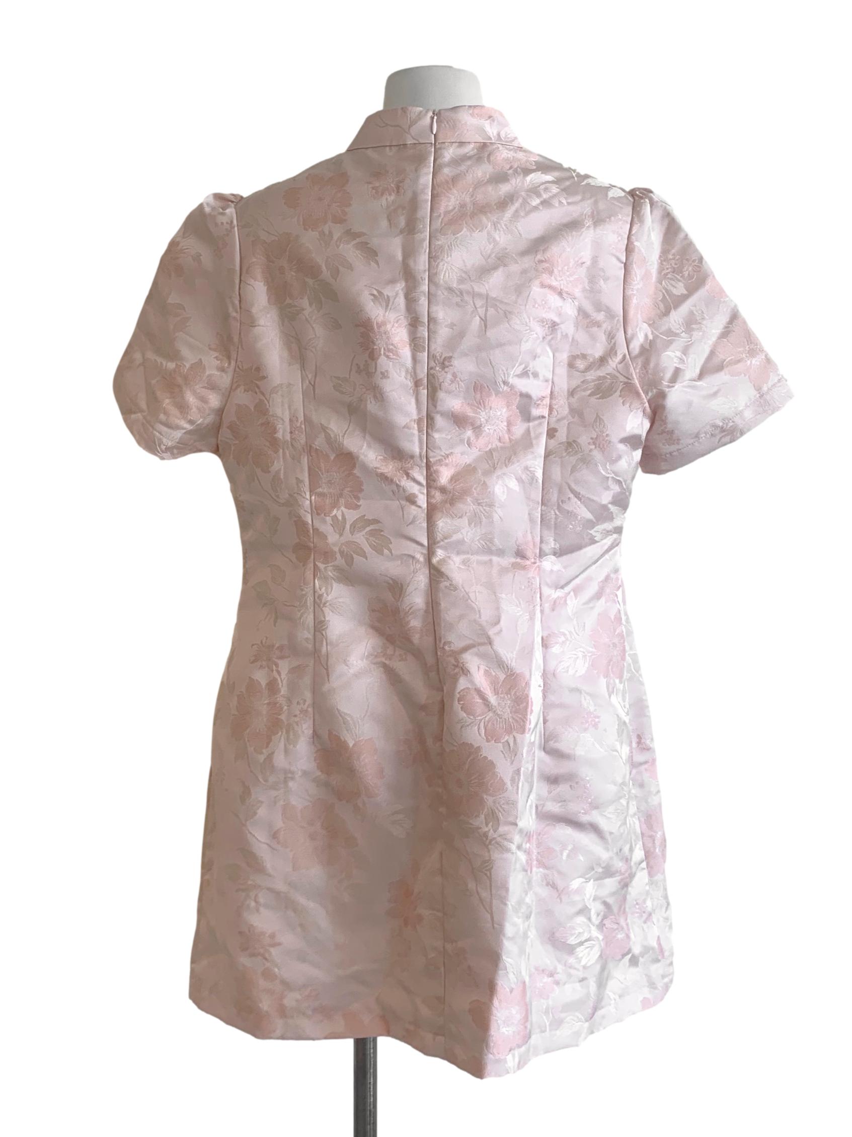 Lemonade Pink Cheongsam Dress